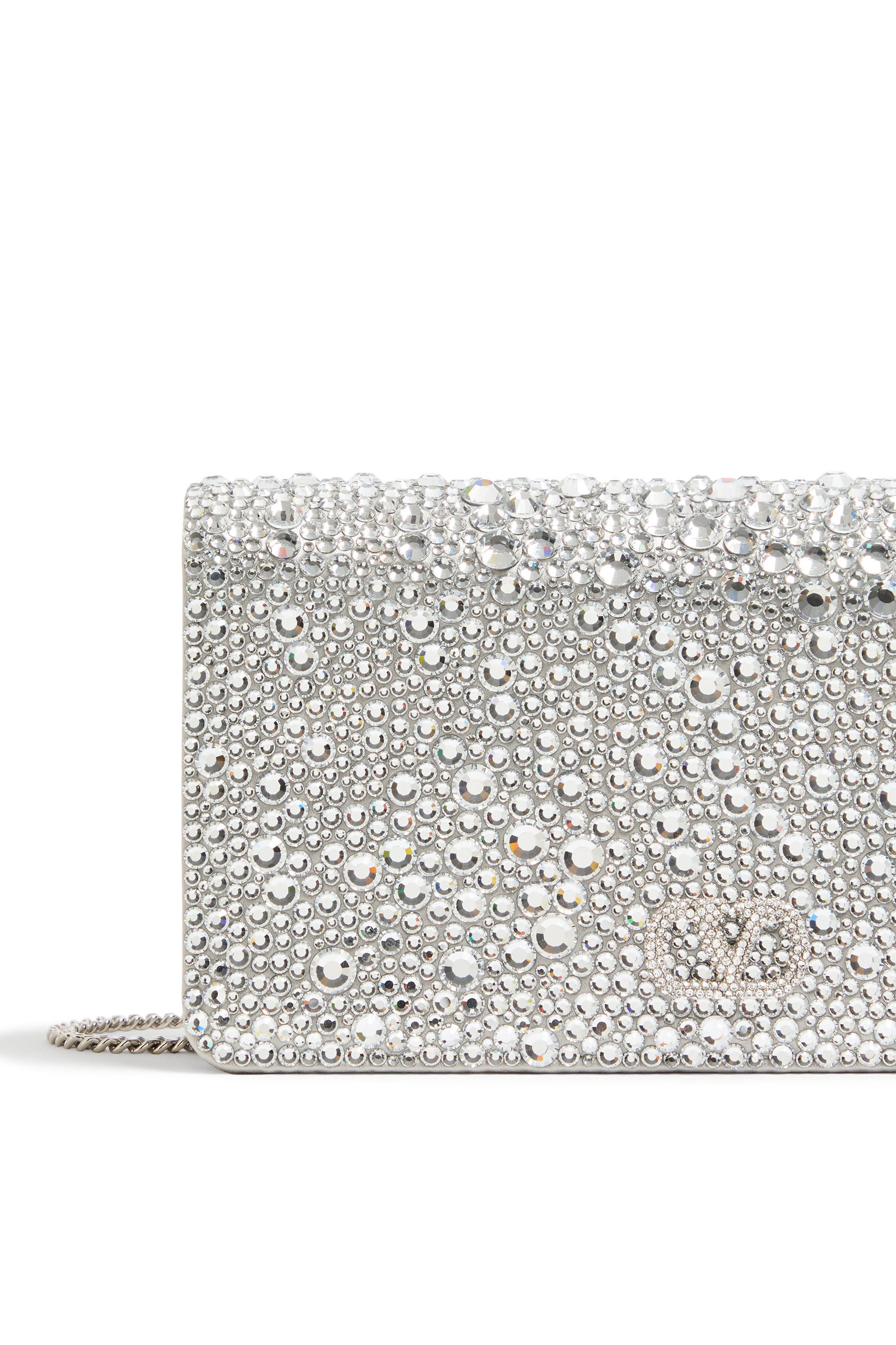 VLogo Signature Sparkling Embroidery Mini Crossbody Bag