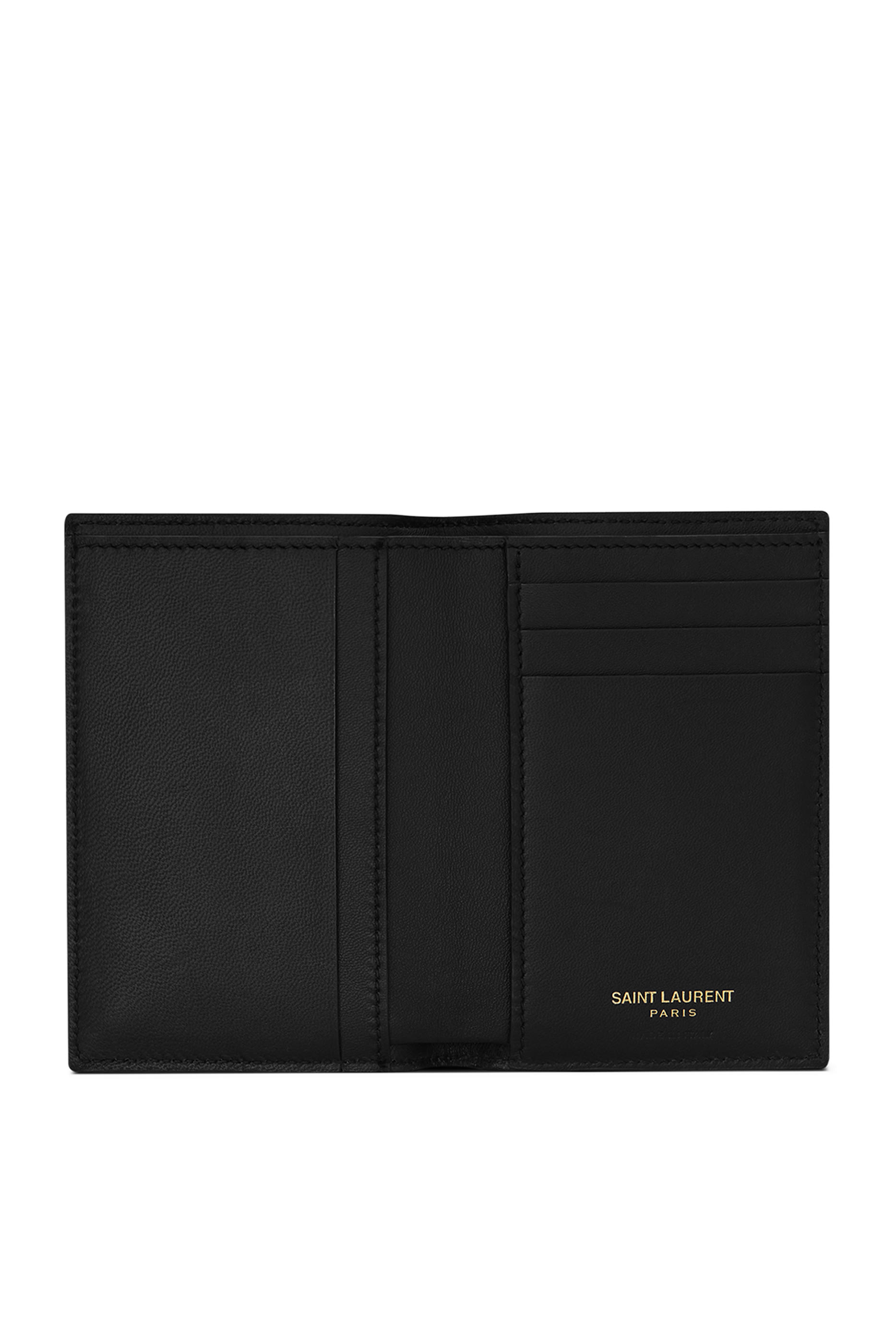 Tiny Cassandre Crocodile-Embossed Credit Card Wallet