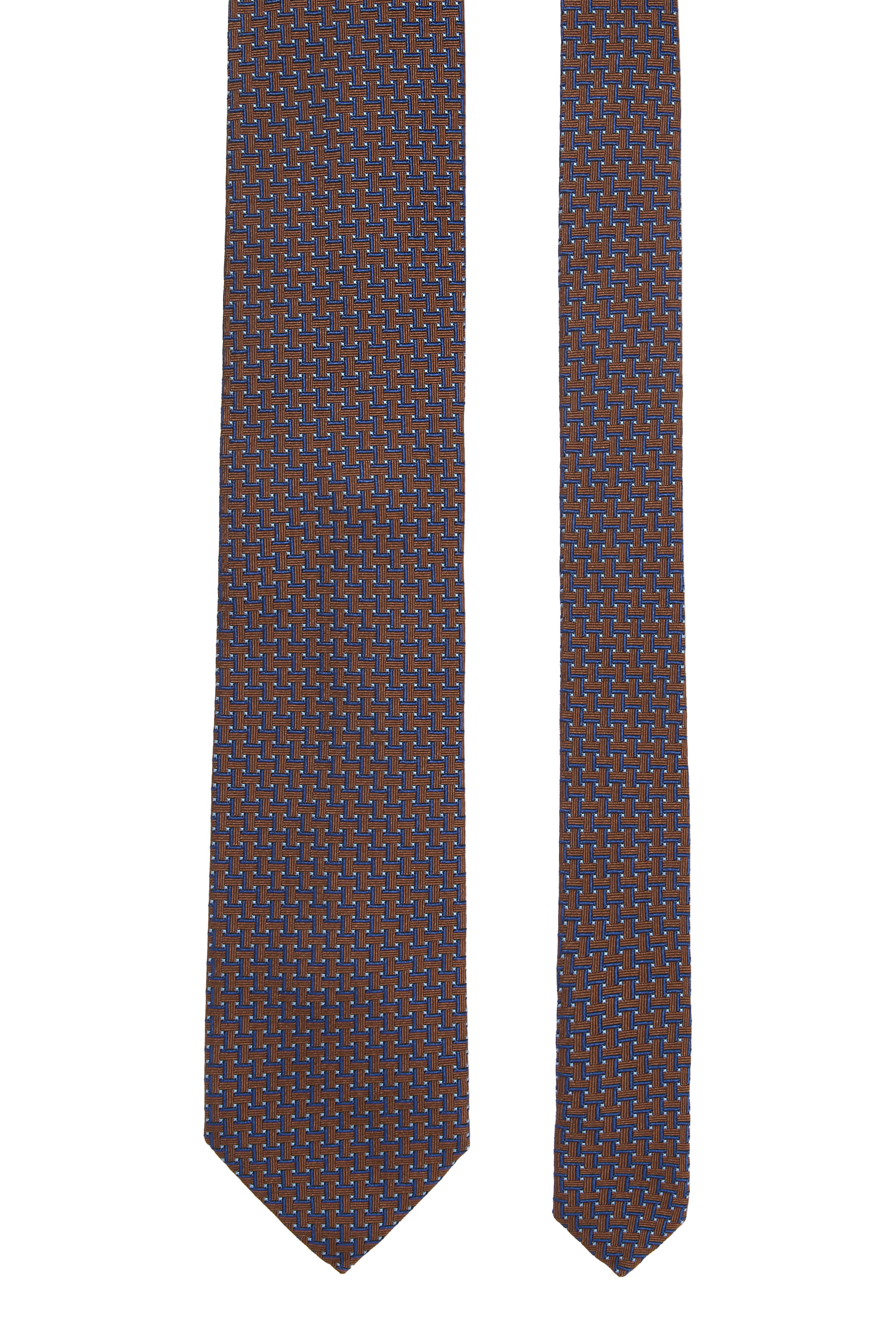 Geometric Woven Tie