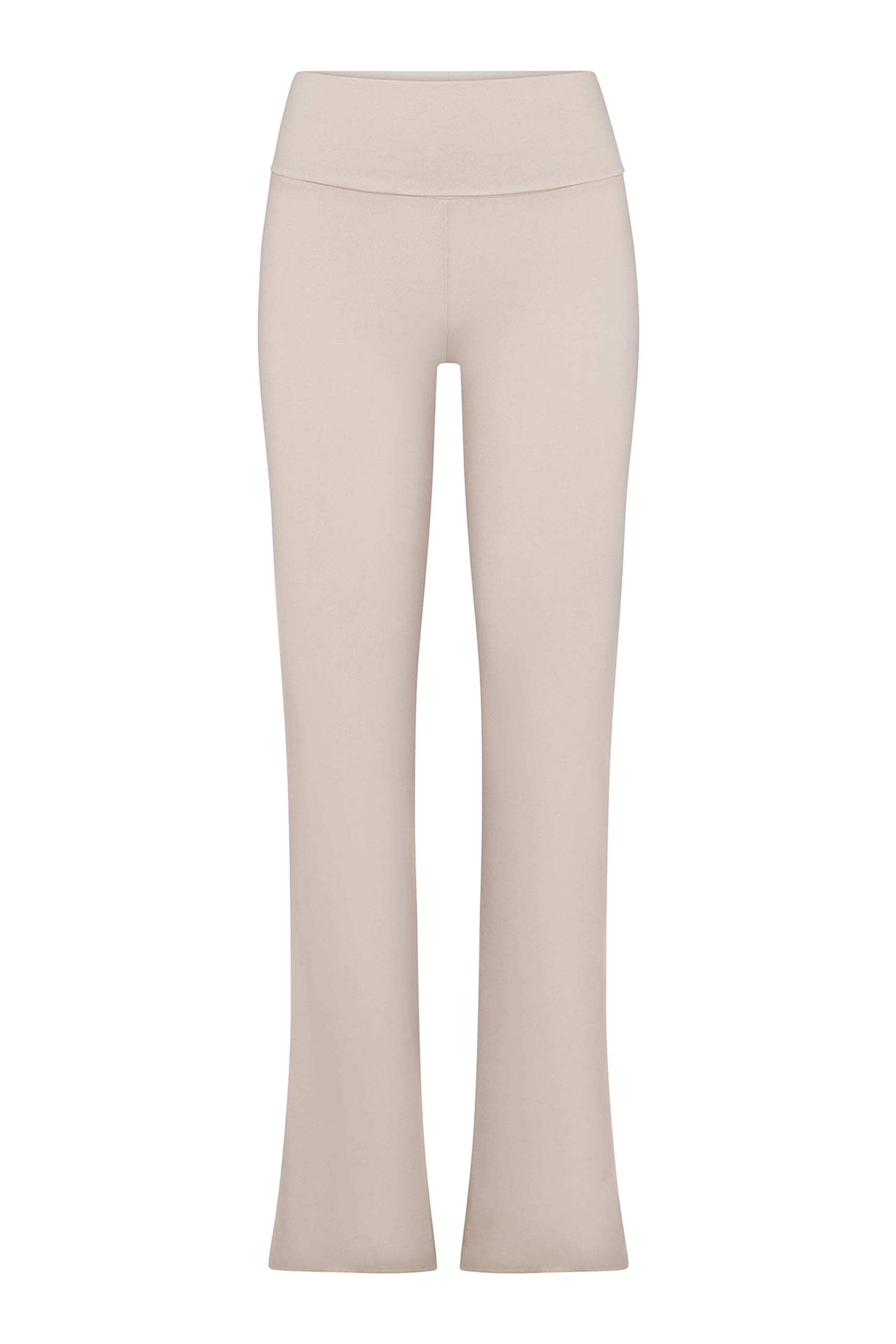  Cotton Jersey Foldover Pants 