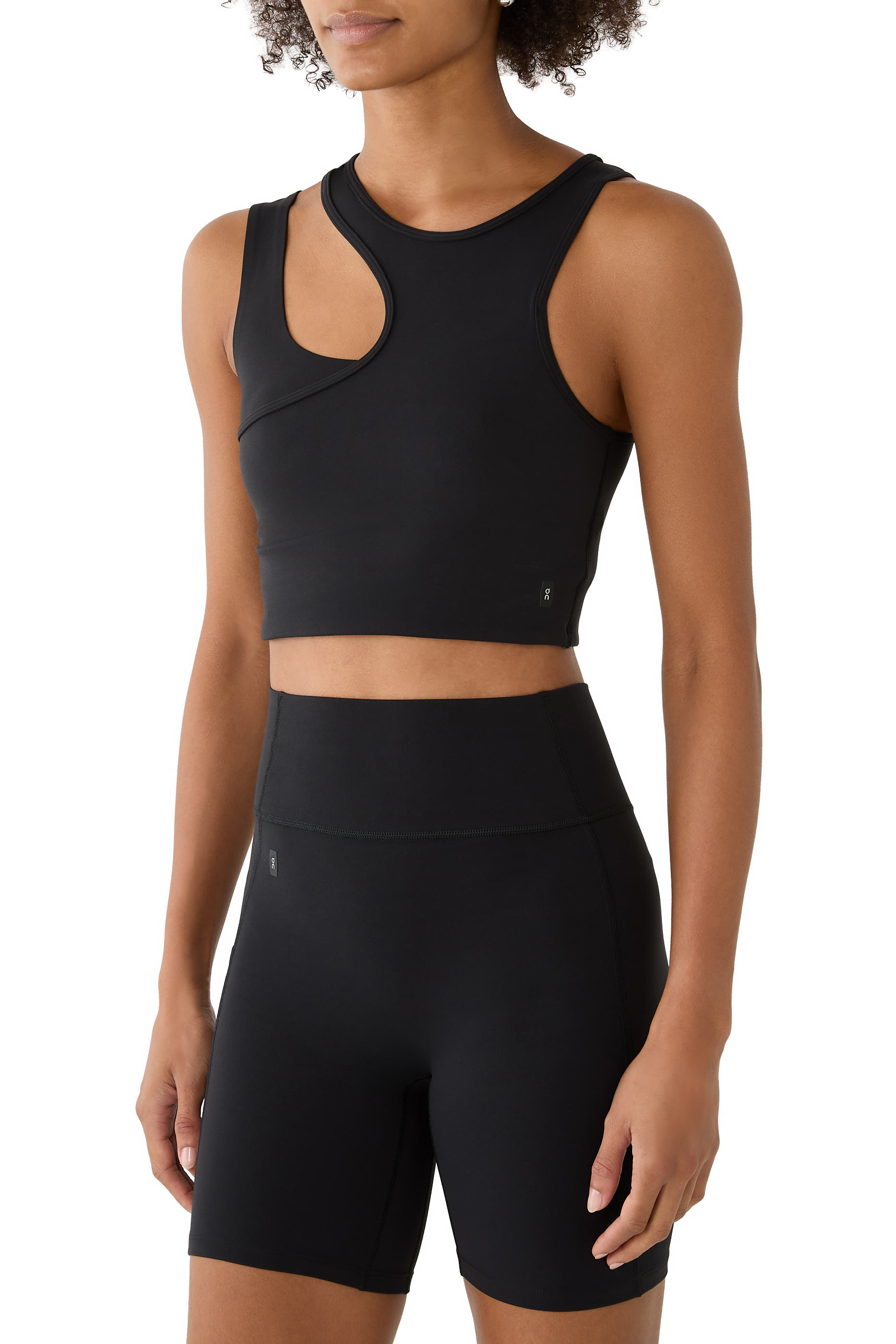 Studio Asymmetric Crop Top