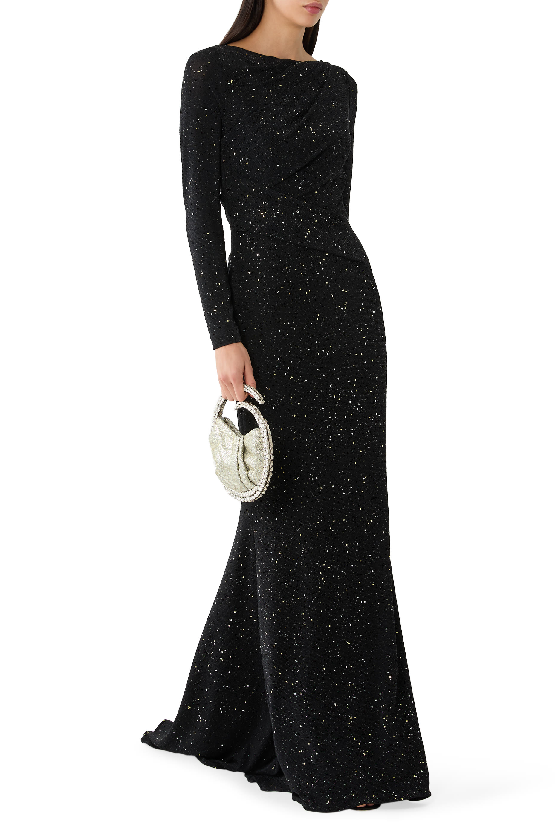 Embellished Evening Gown