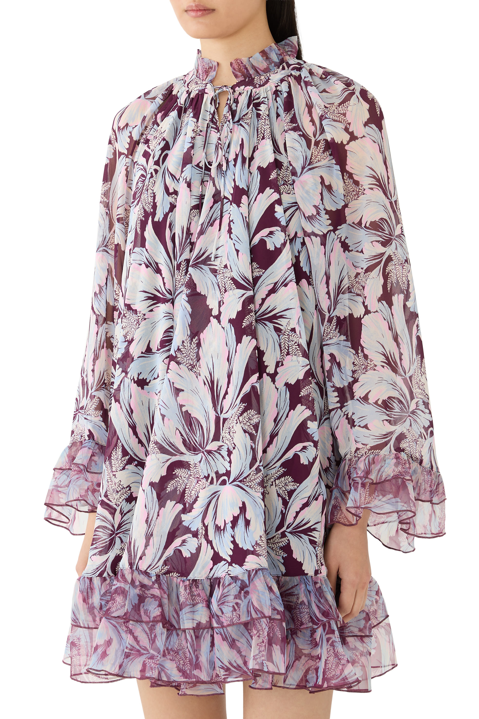 Lyra Multi-Tulip Mini Dress