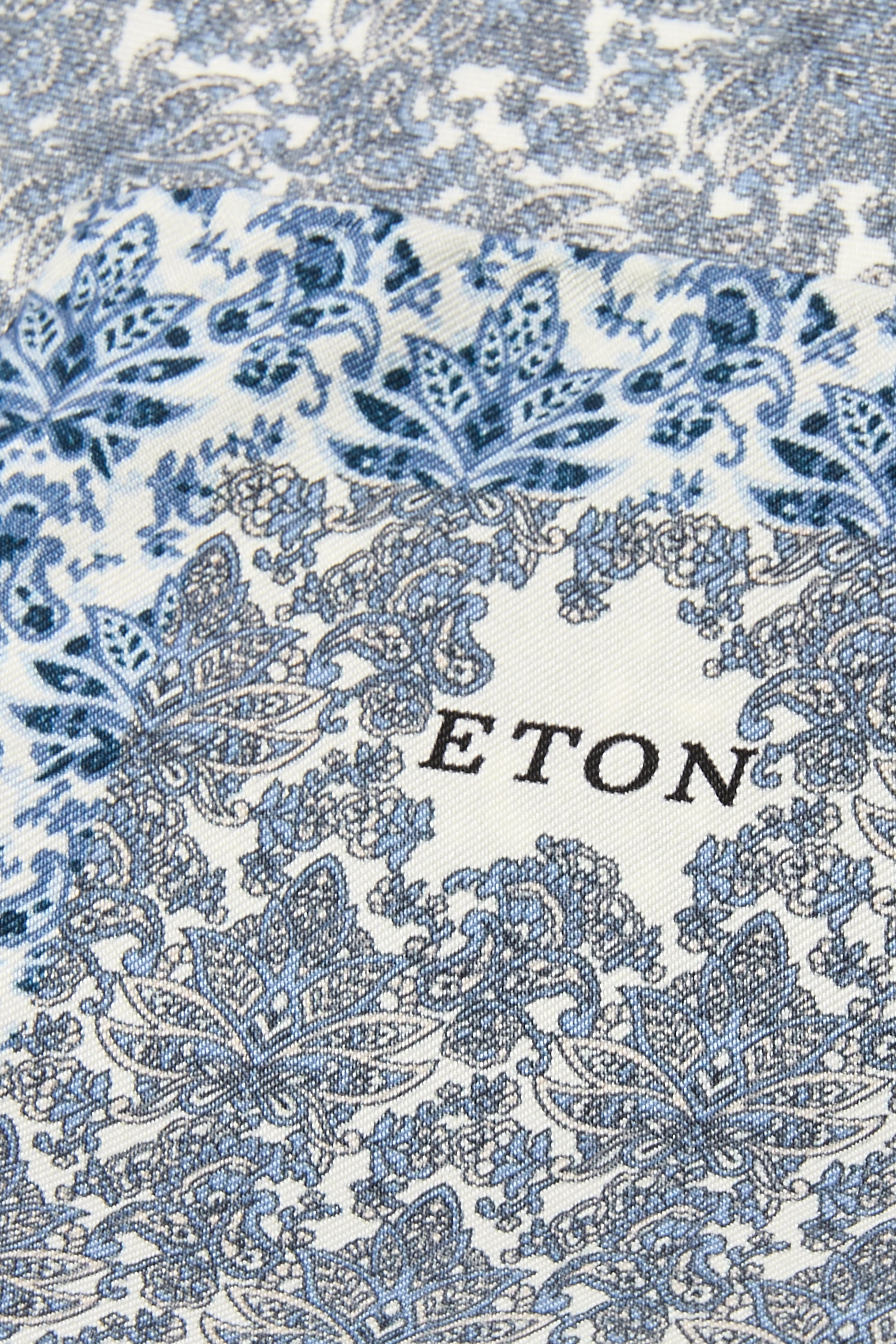 Floral Print Silk Pocket Square