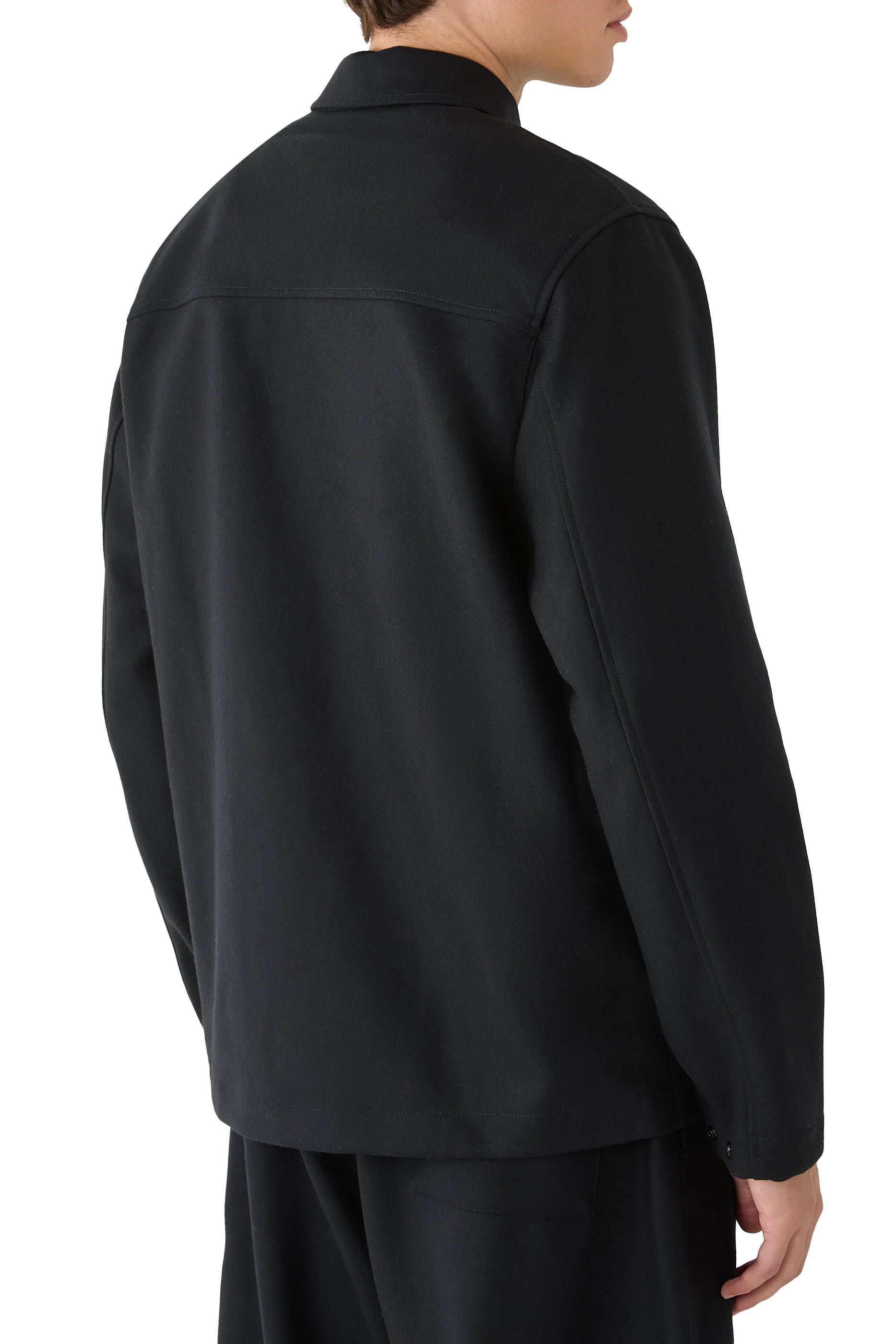 Overshirt with Buttons 