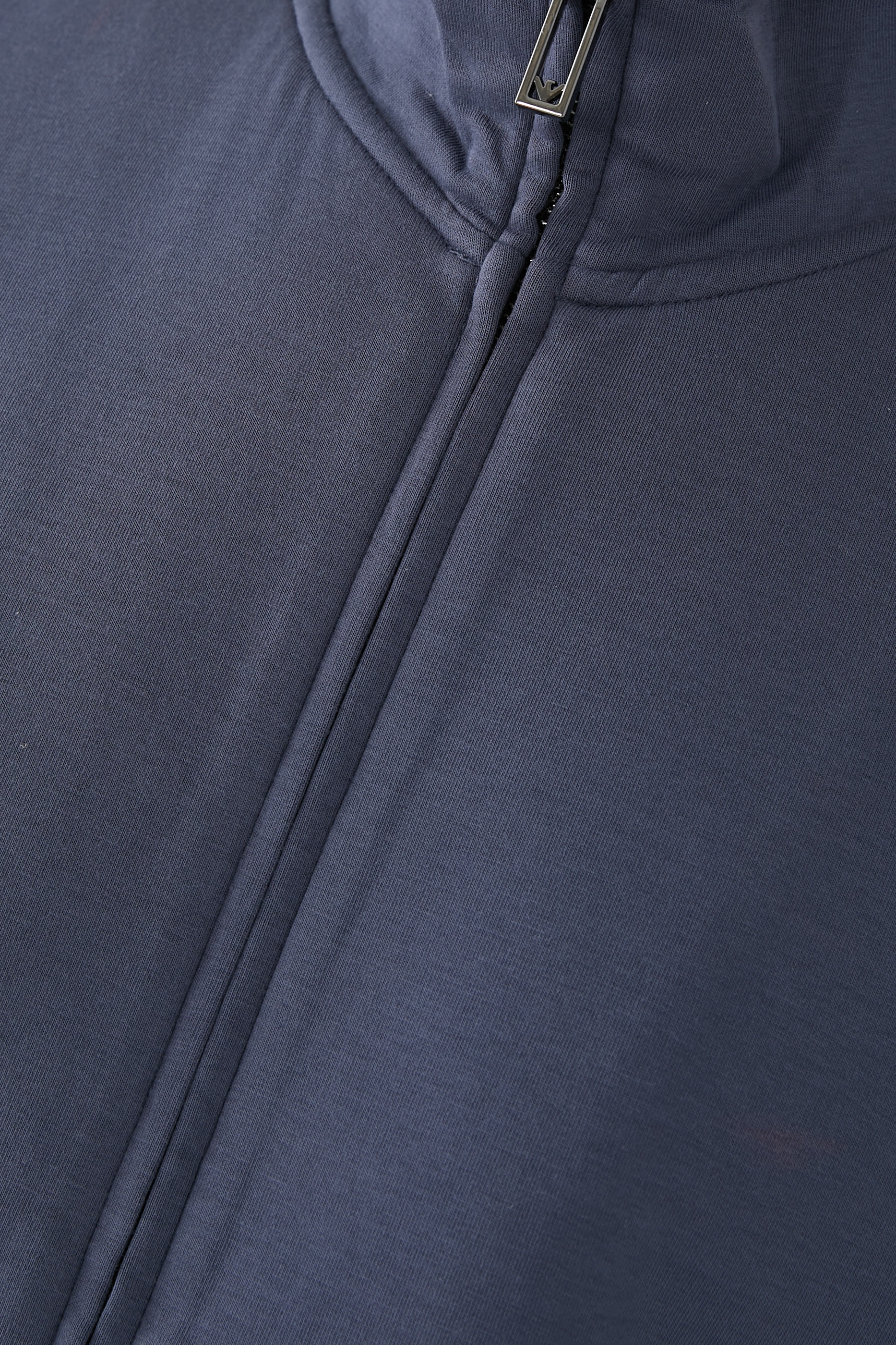 Jersey Zip-Up Sweatshirt