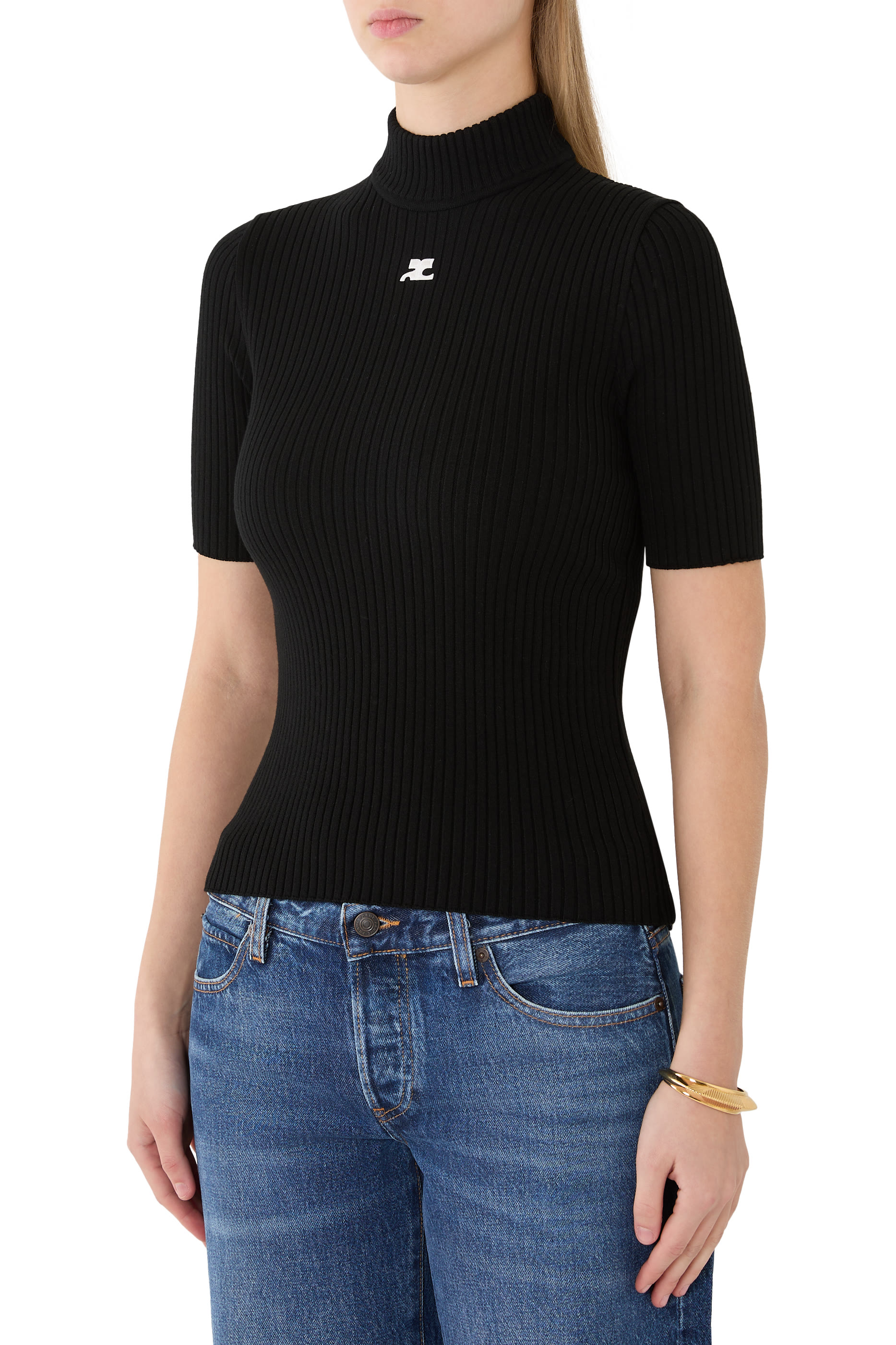 Reedition Rib Knit Sweater