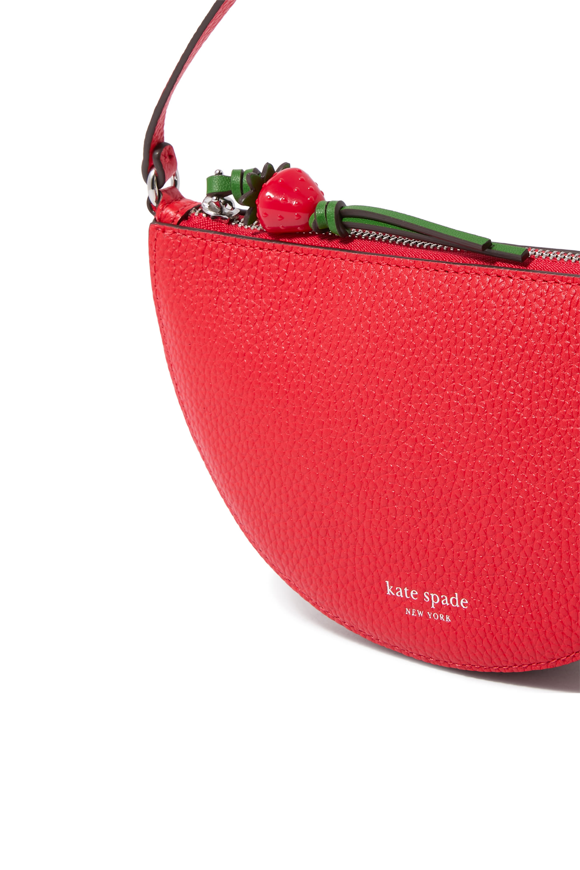 Wink Strawberry Wristlet Bag