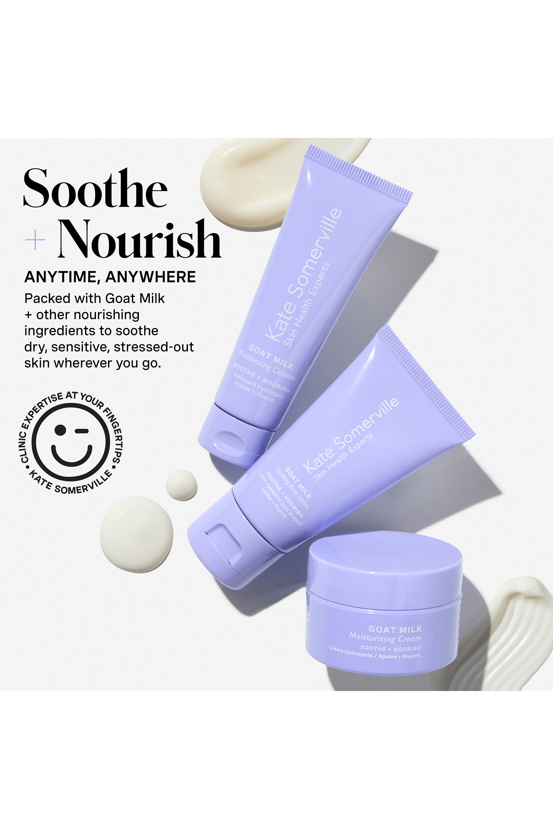 Stressed Skin Saviors &ndash; Powered by Goat Milk Holiday Kit