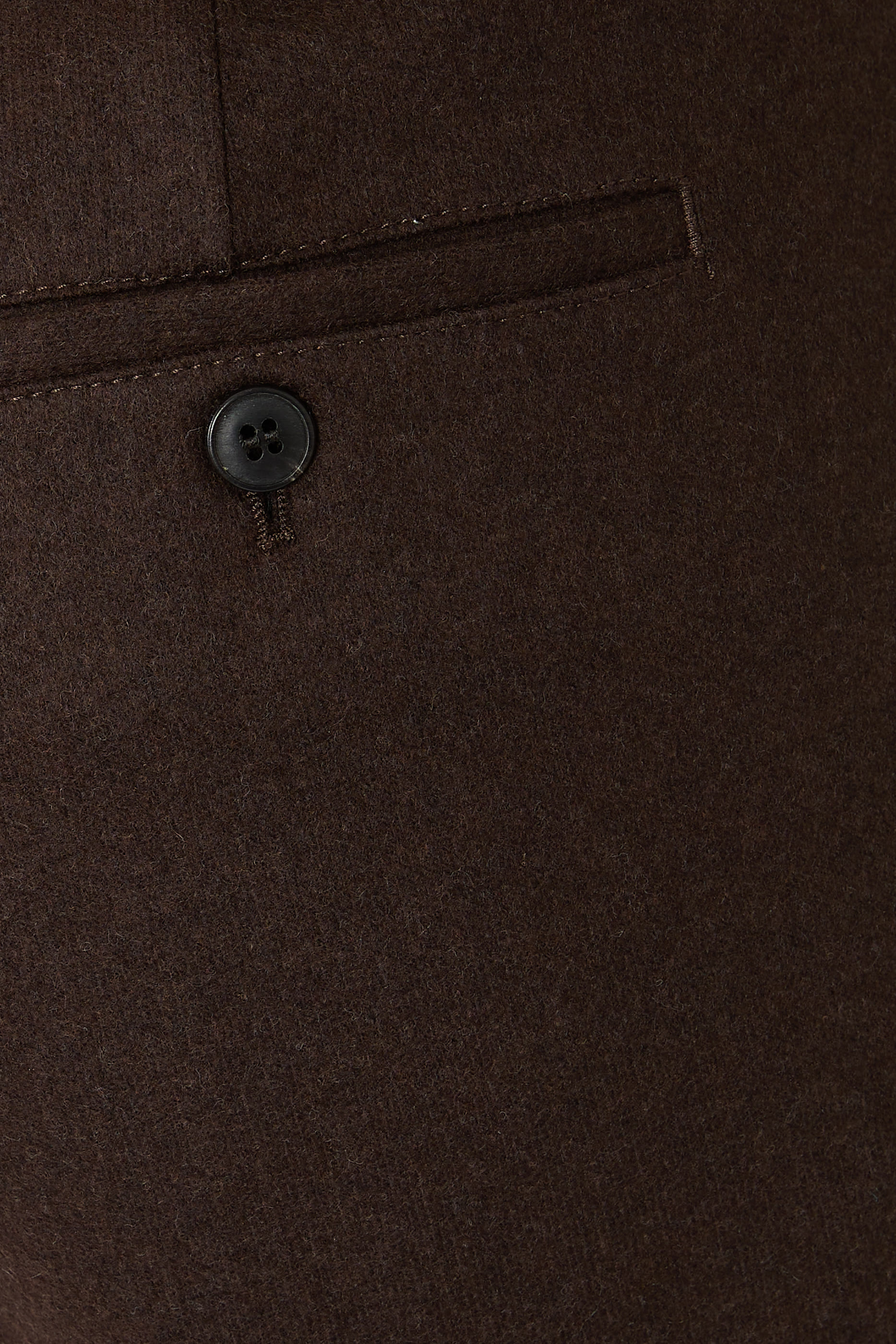 Boiled Wool Trousers