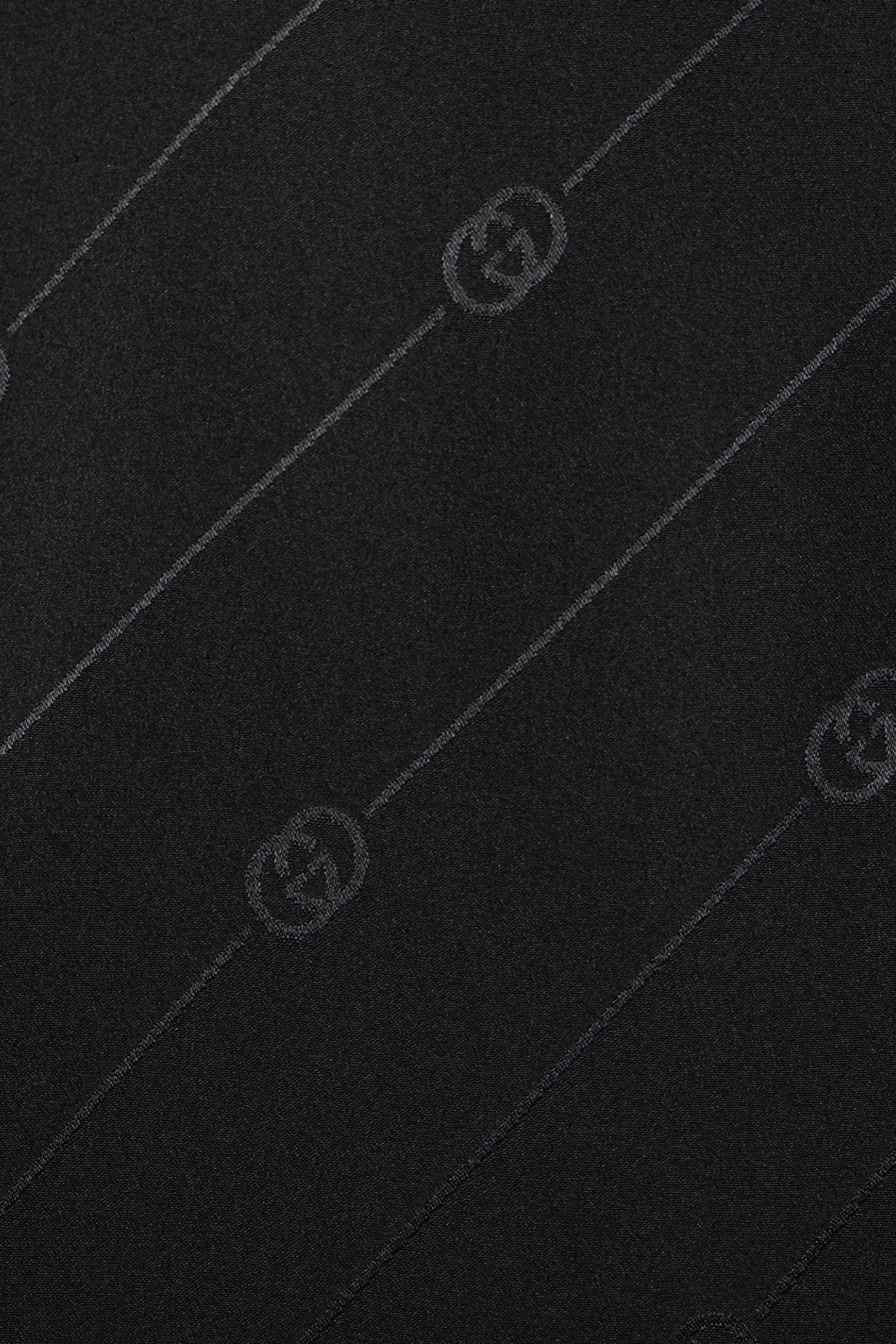 Silk Cr&ecirc;pe Satin Interlocking G Shirt