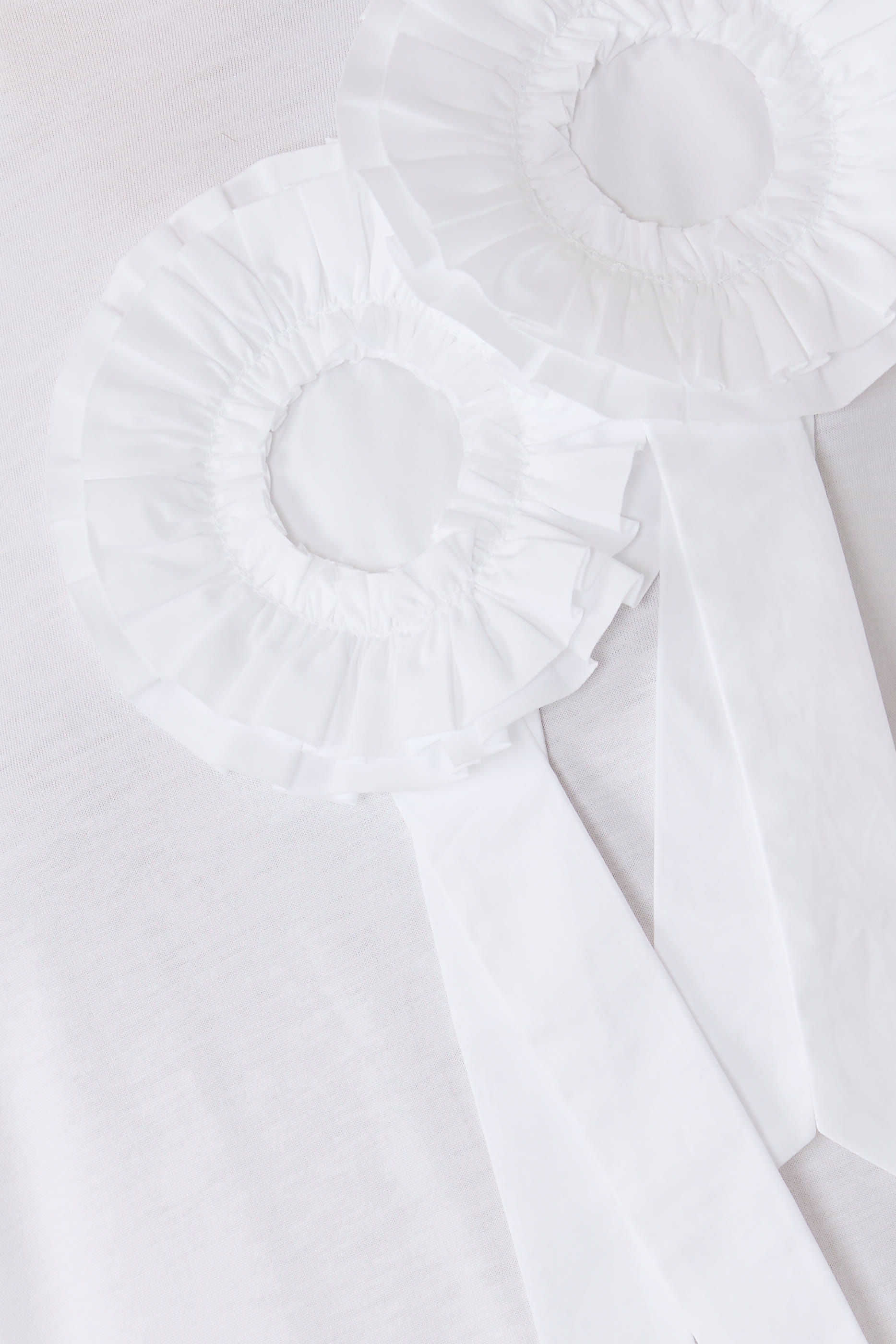 Ribbon Rosette Ripple Skirt 