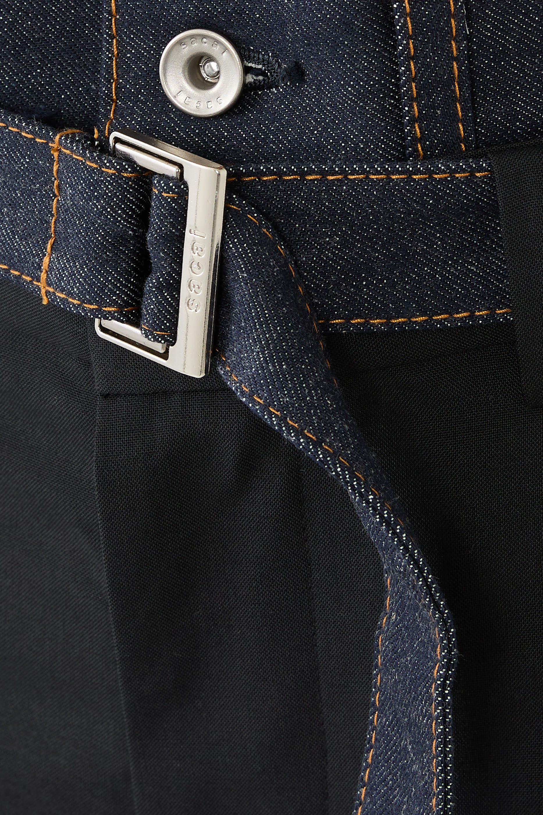 Suiting x Denim Pants