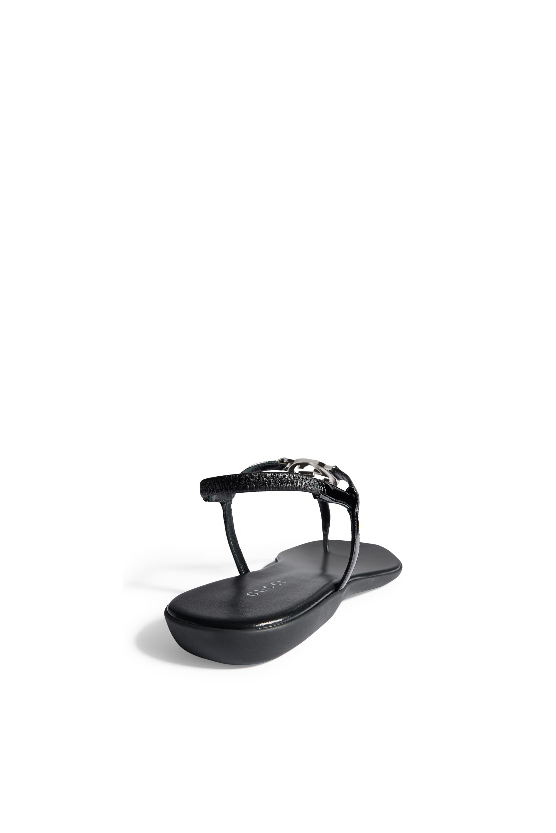 Thong Sandals With Interlocking G 