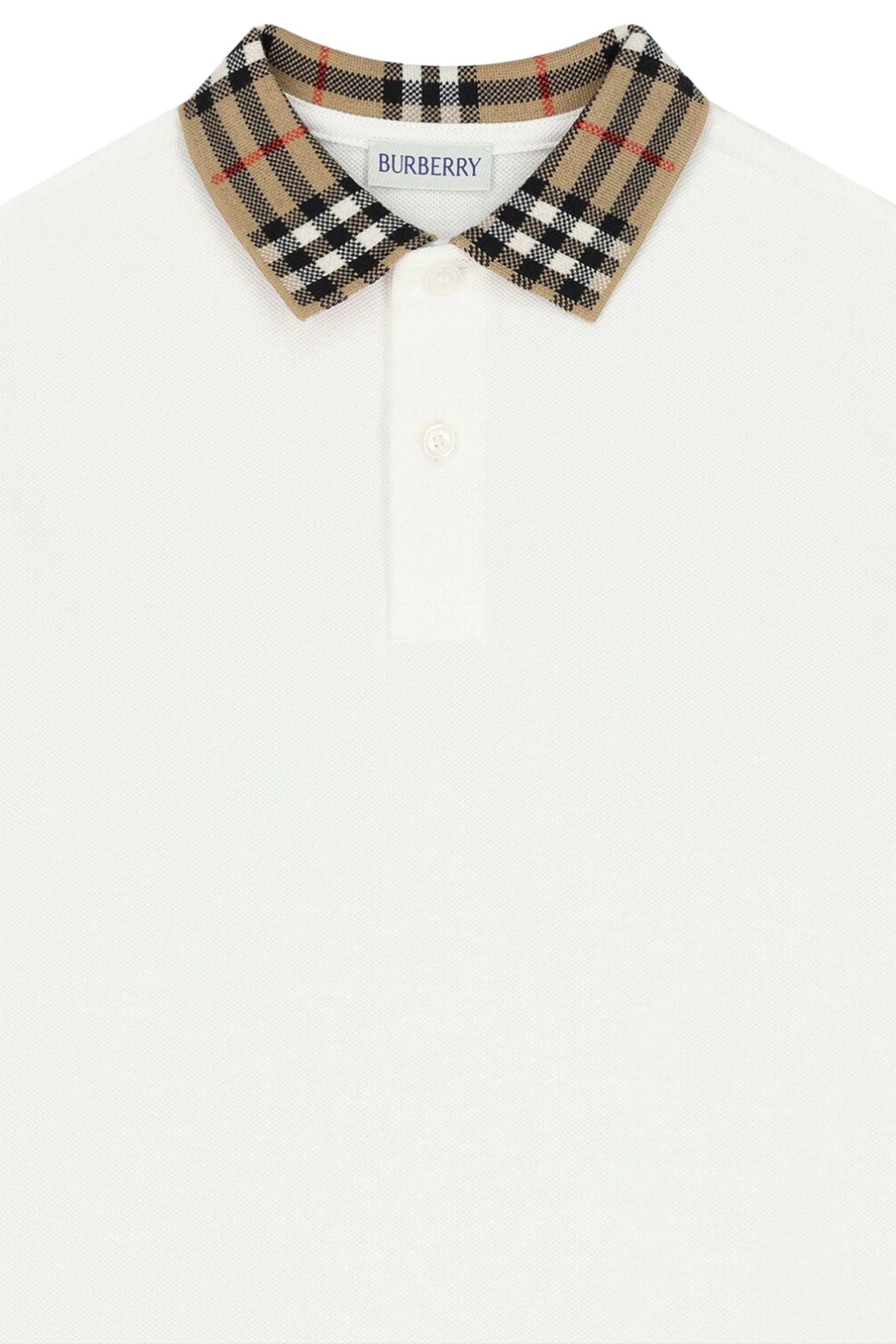 Check Collar Polo Shirt