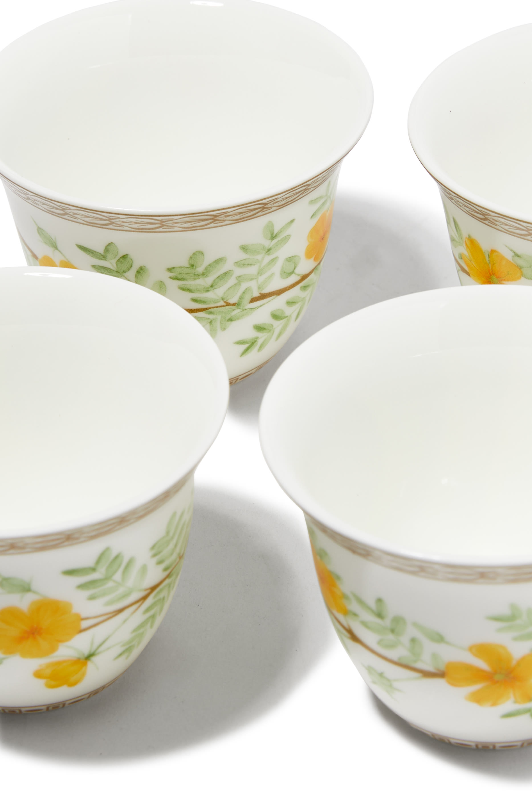 Ghawa Cups Flower Collection, Set of 6