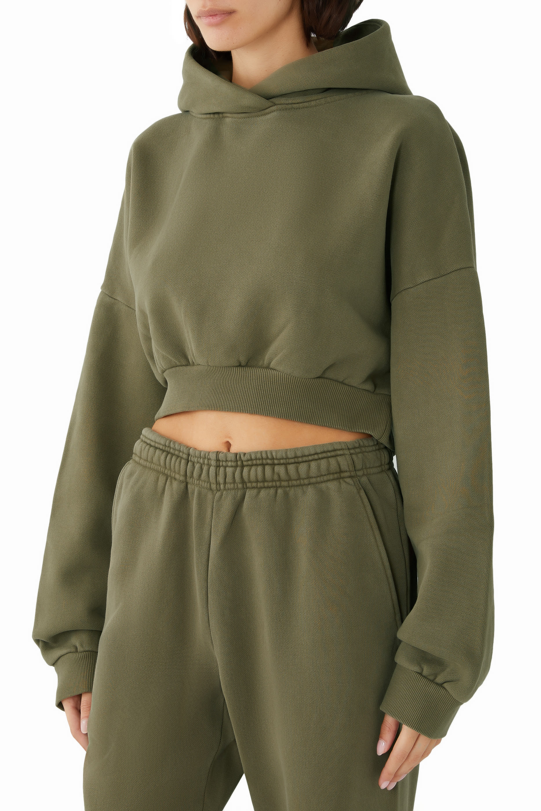 Heavy Cropped Hoodie