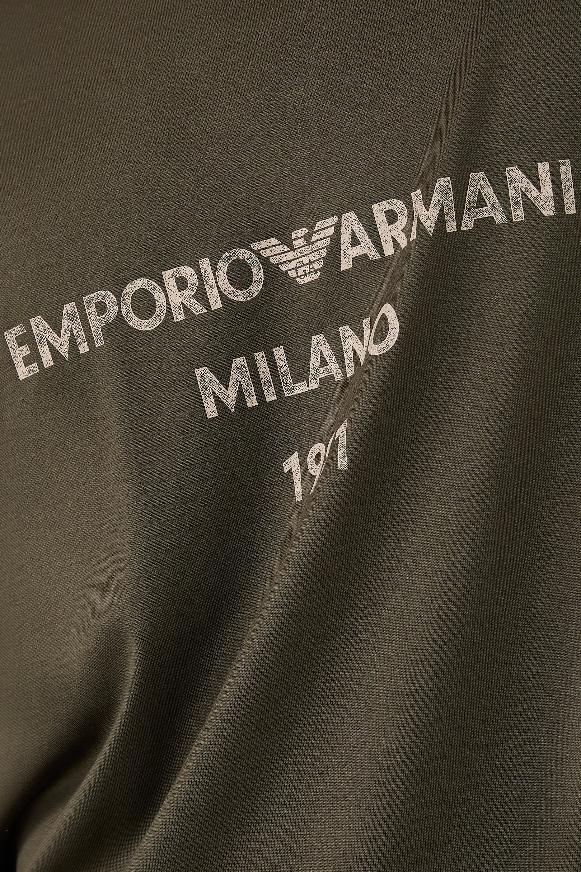 ASV Lyocell T-shirt with Vintage Logo Print 