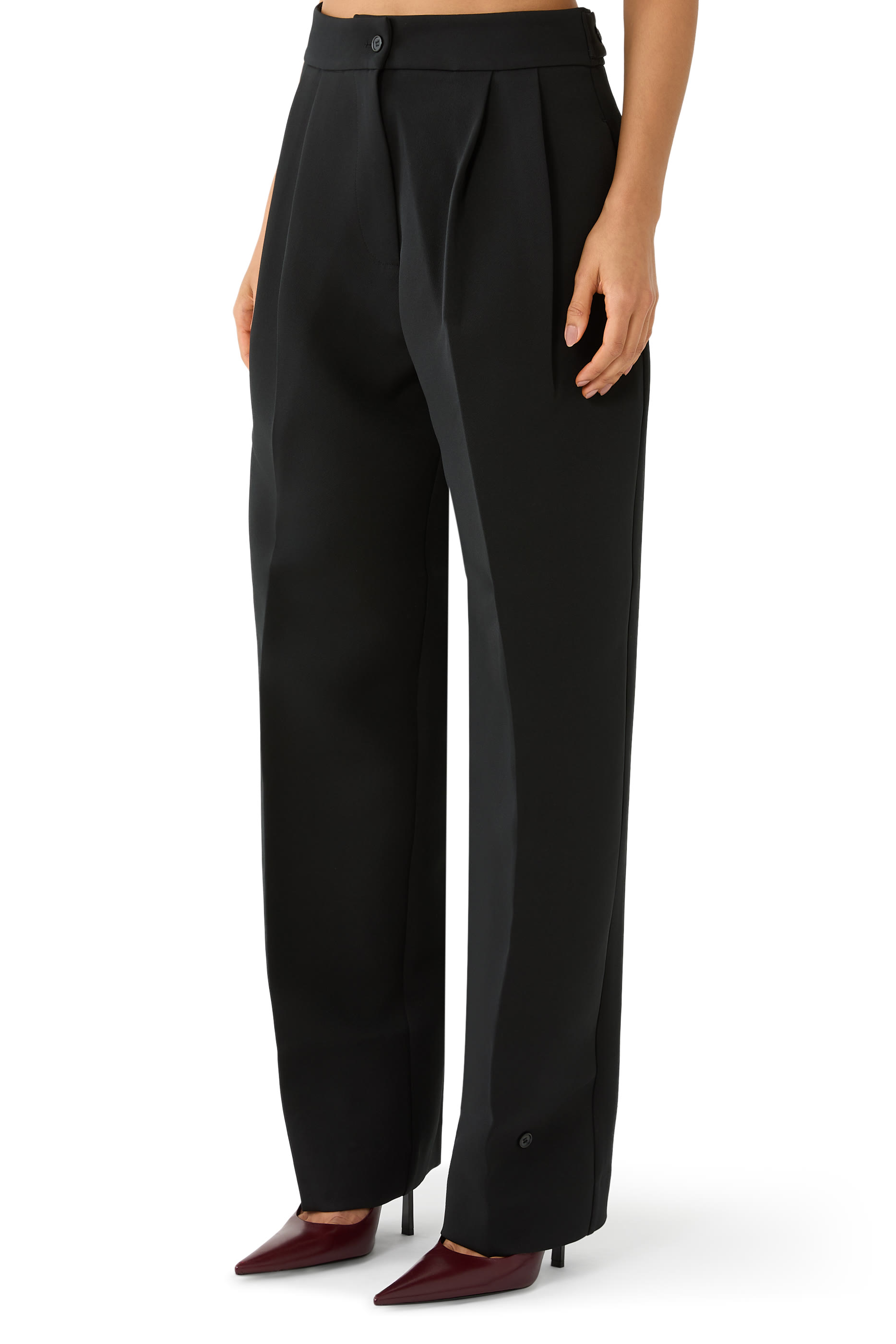 Doyer Pleated Trousers