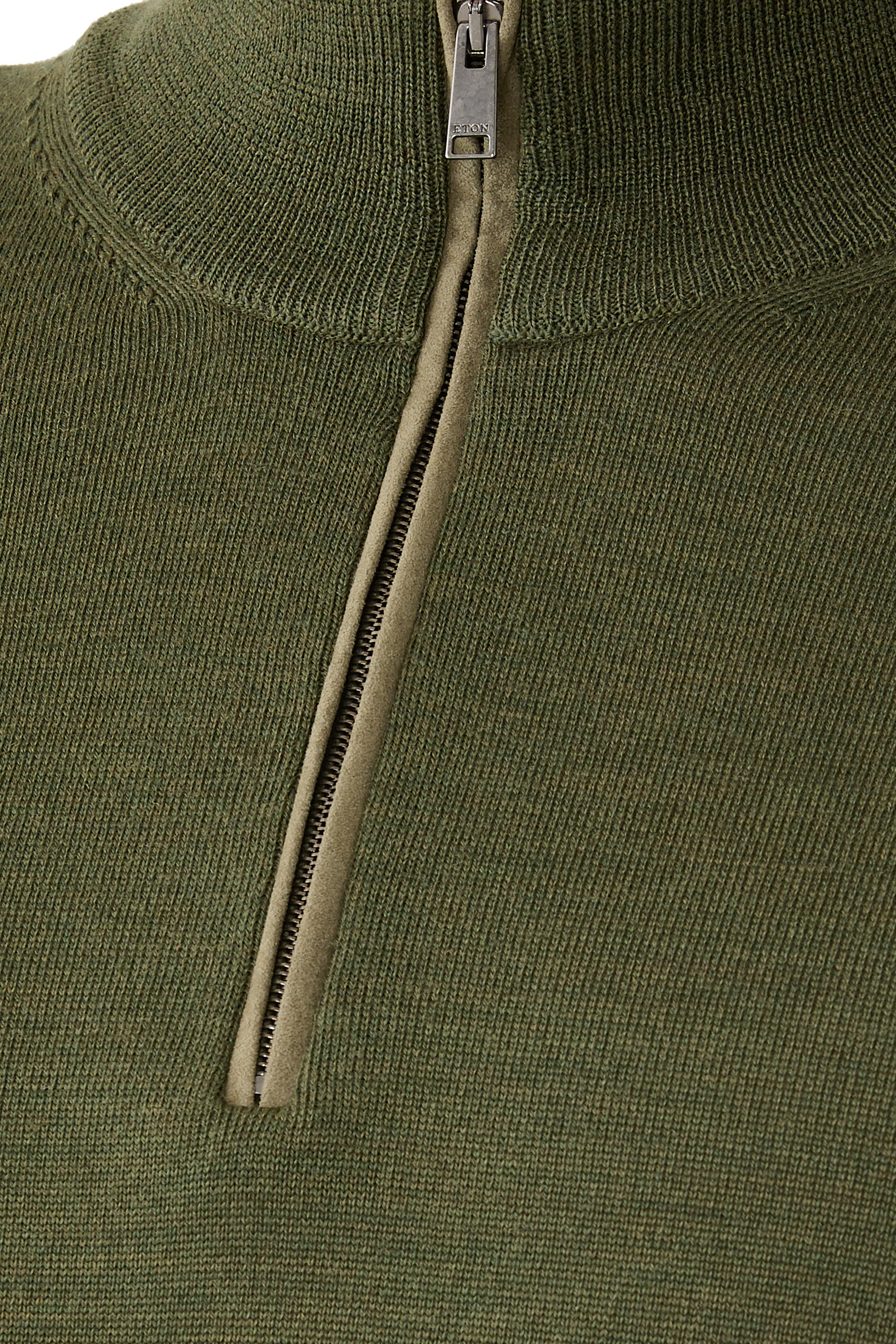 Logo Quarter Zip Sweater