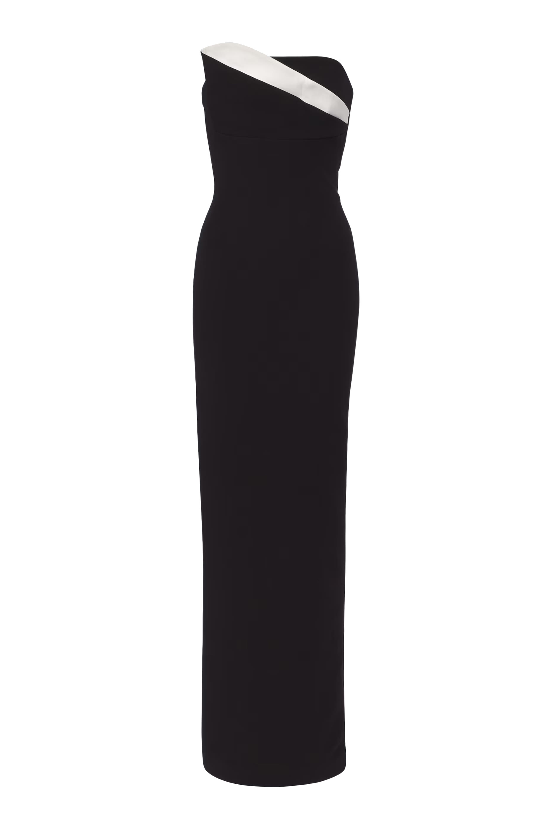 Strapless Drape Gown