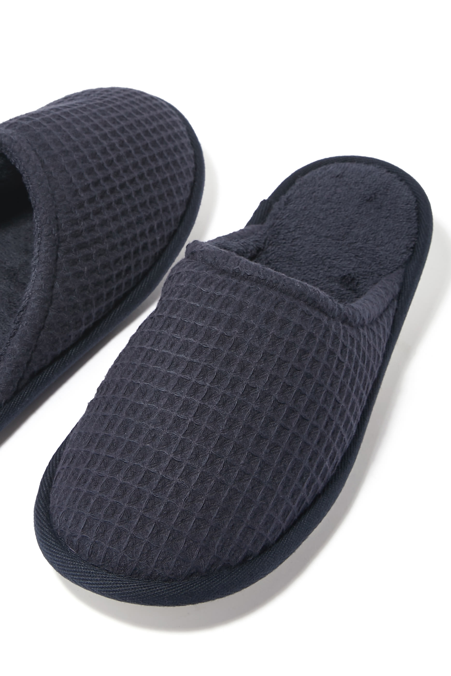 Waffle Towelling Slippers