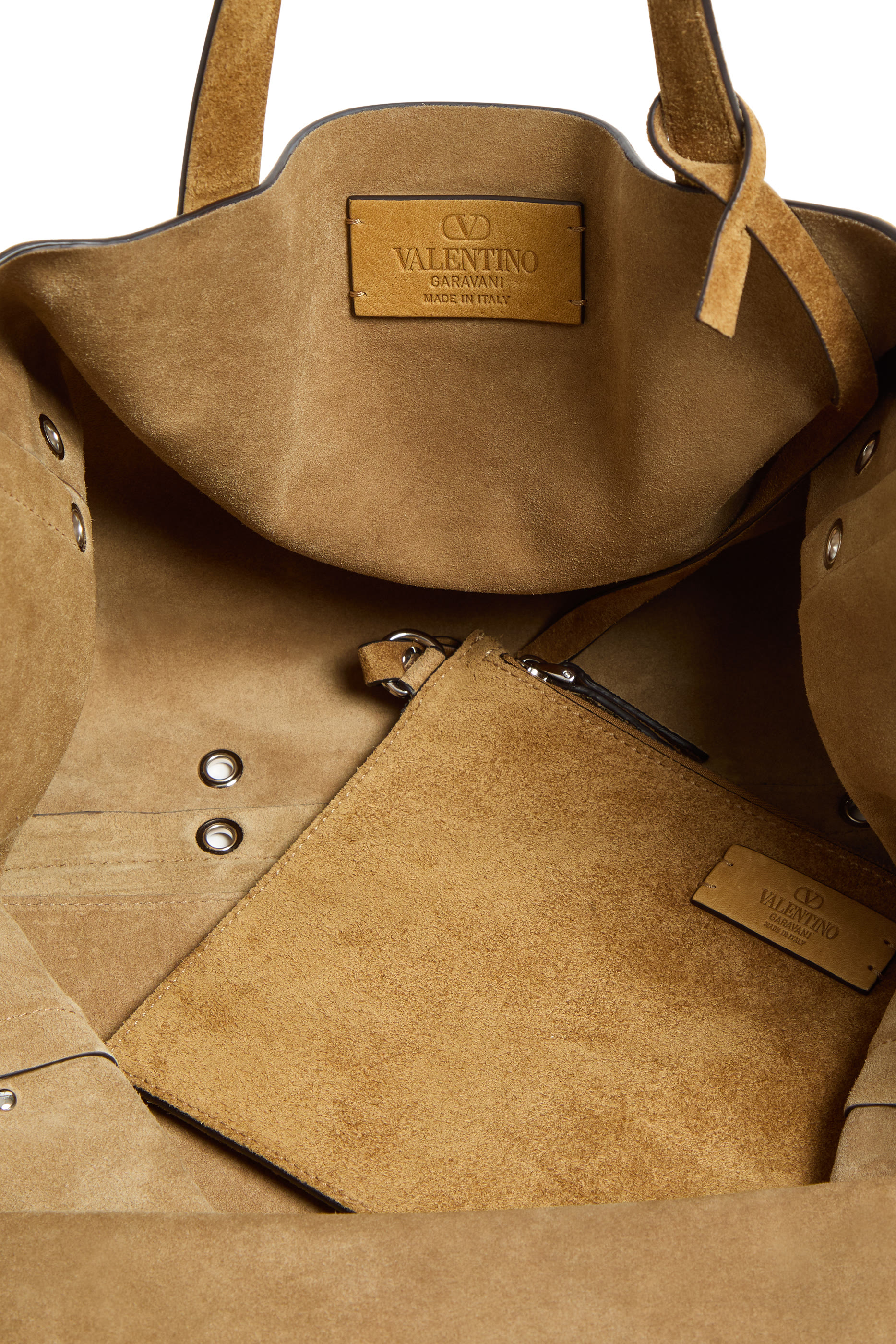 Medium Nellc&ocirc;te Suede Shopping Bag