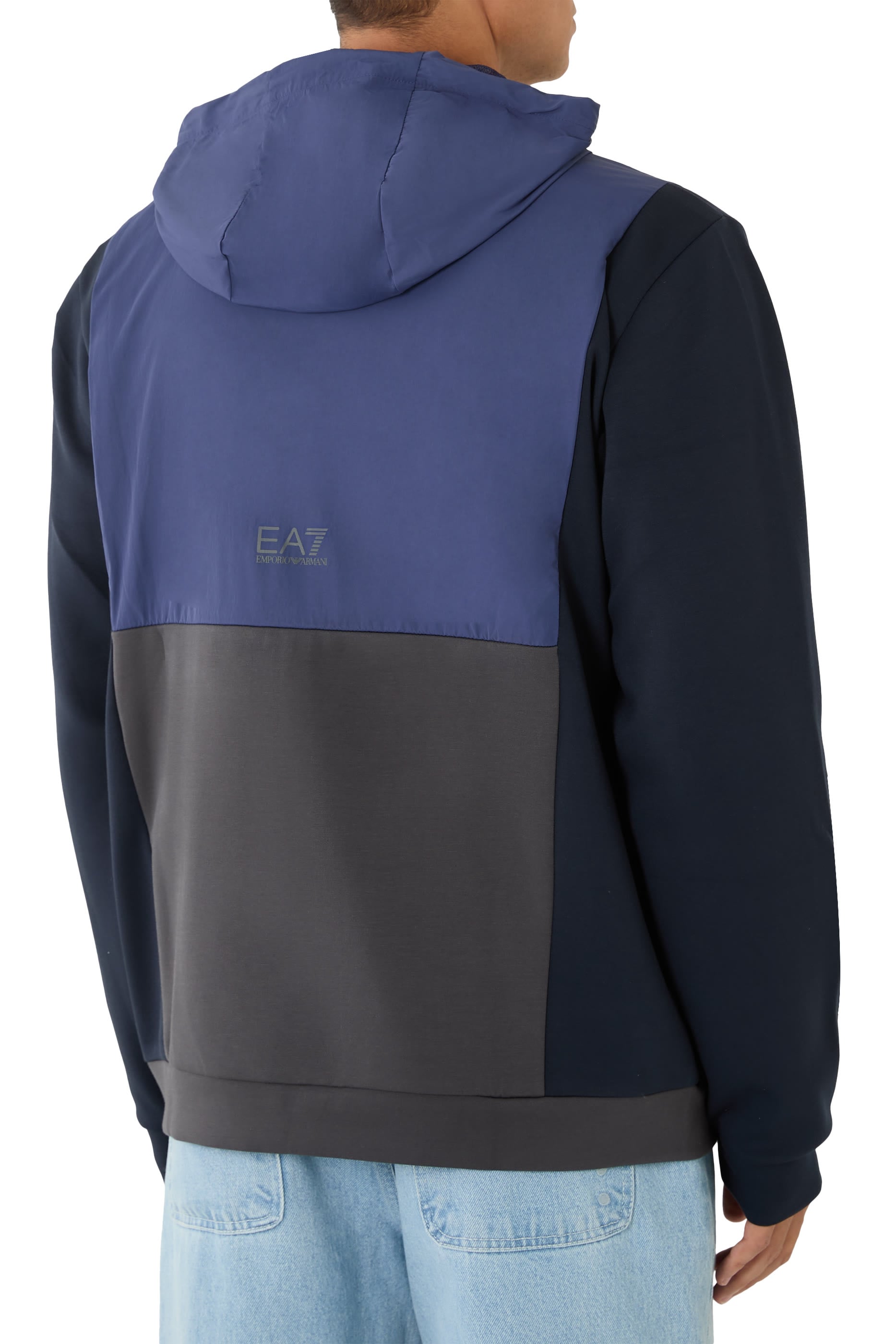 Athletic Colour Block Hoodie