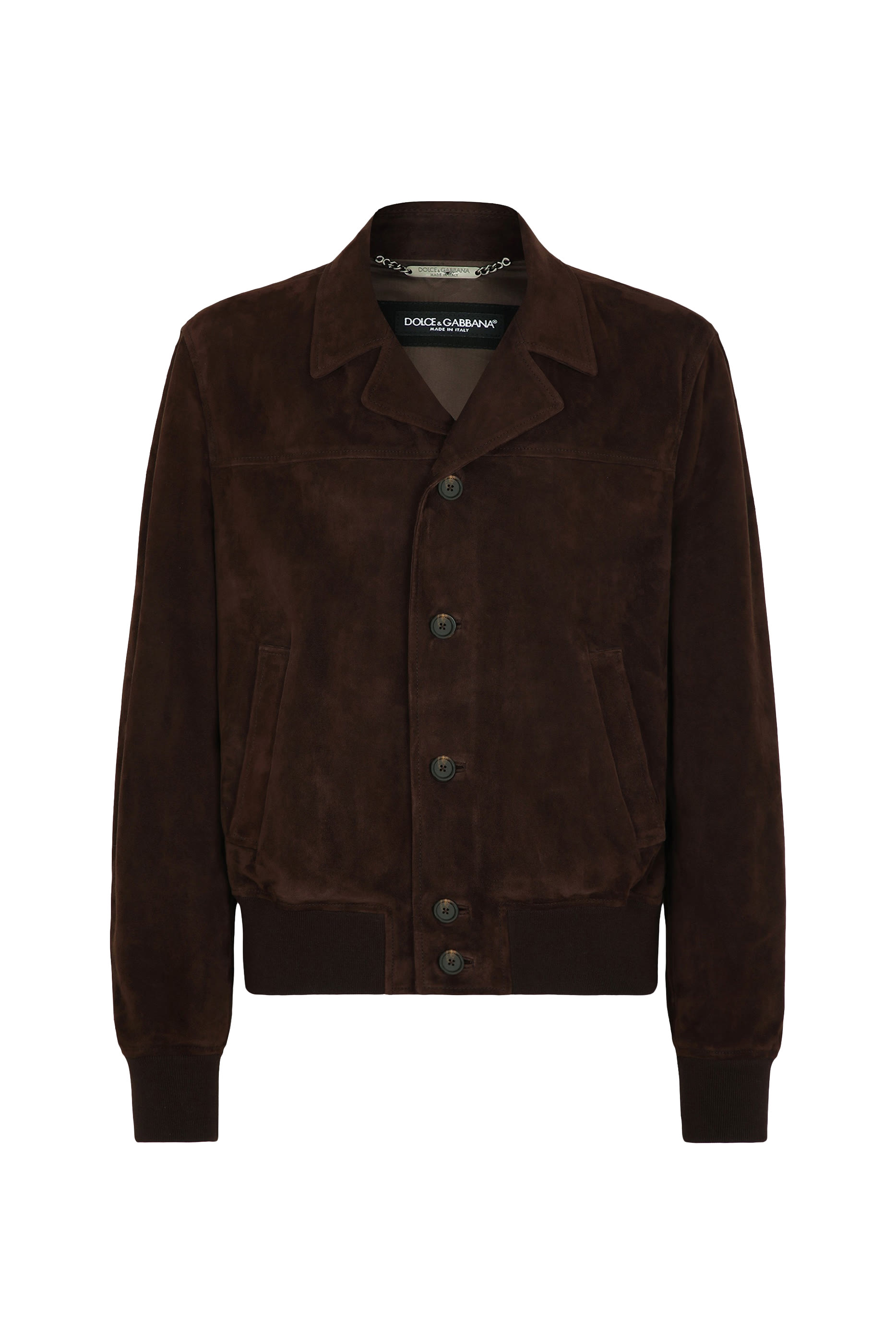  Nappa Suede Bomber Jacket