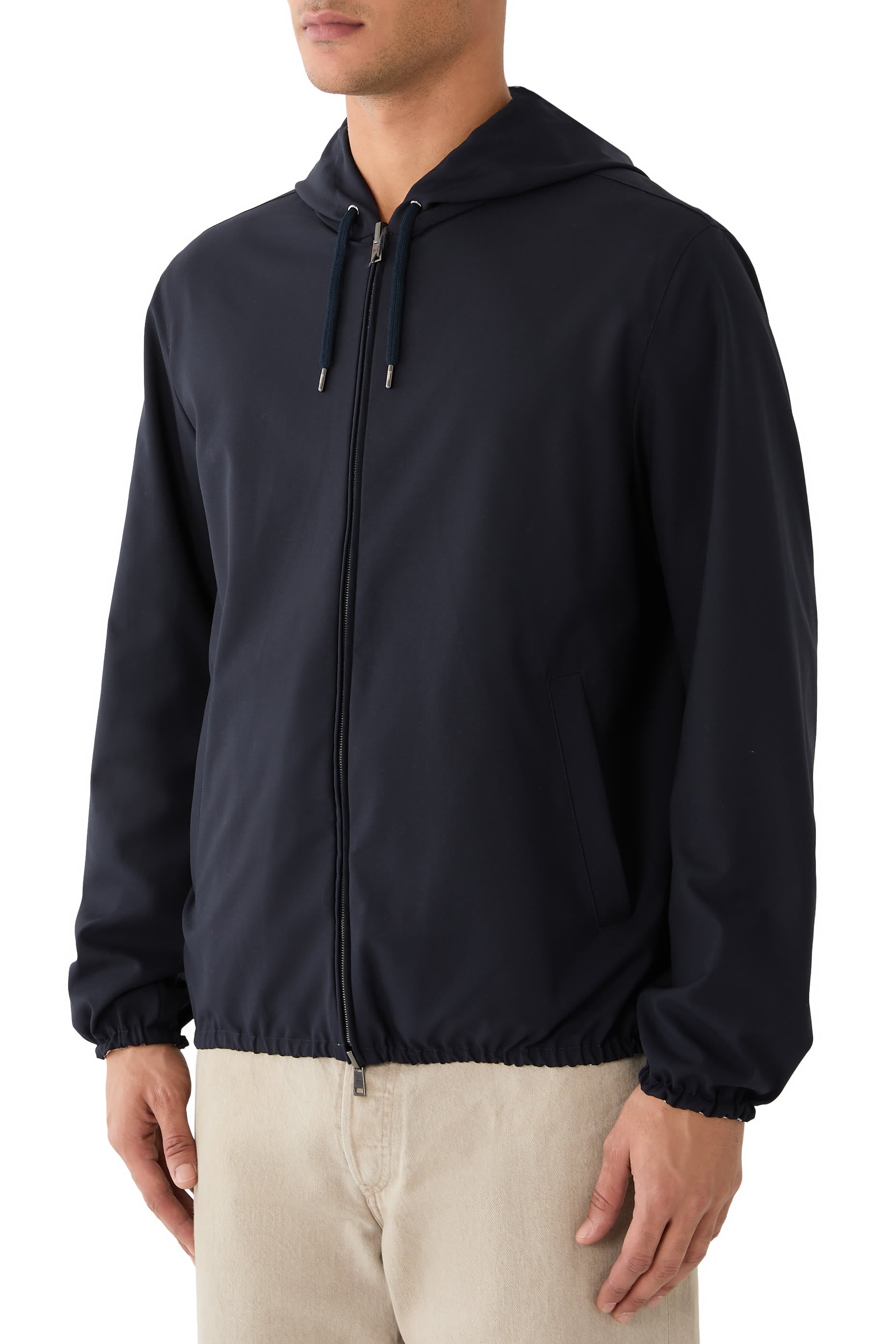 Jacket in Light Stretch Wool 