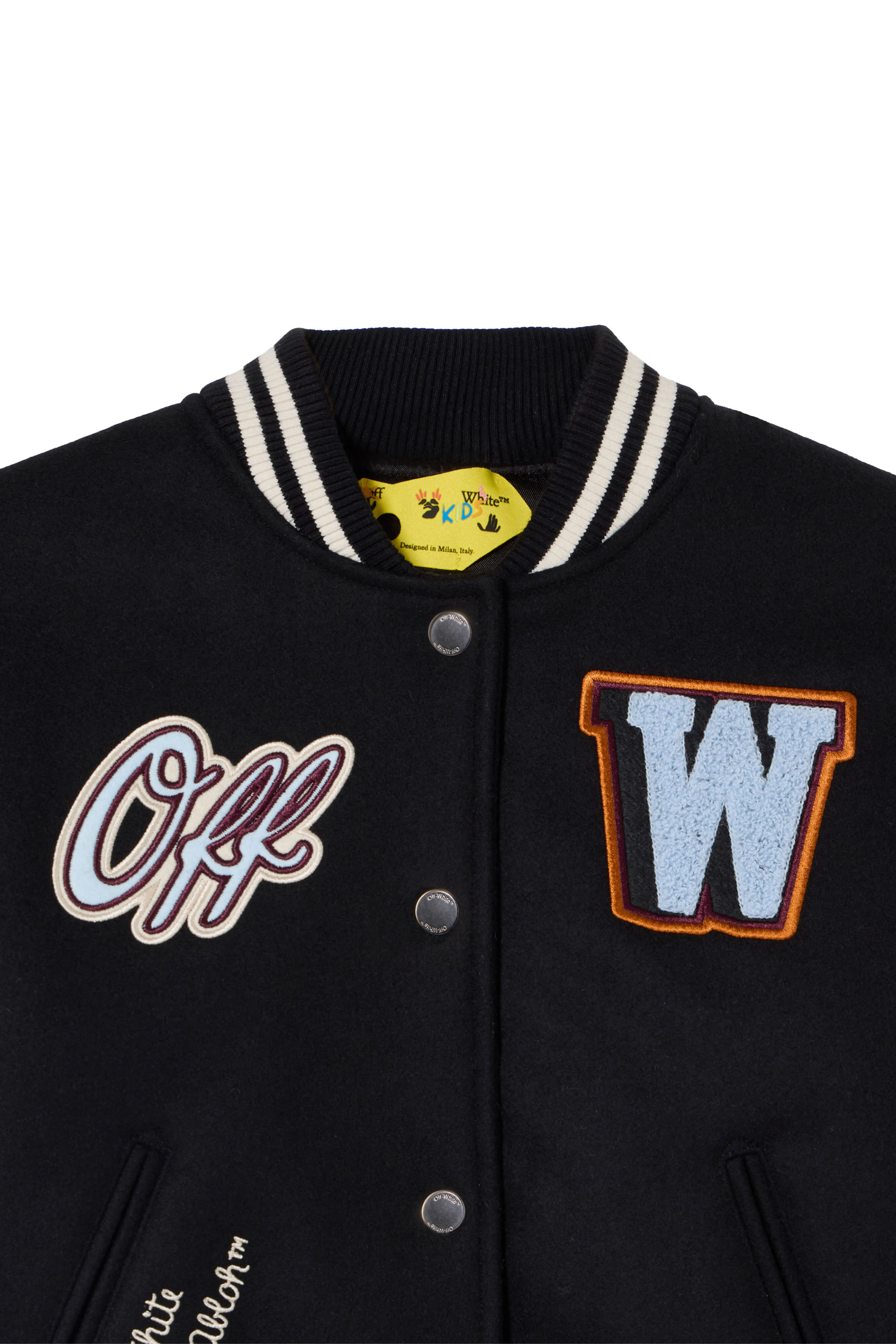 Kids Patch Varsity Jacket 