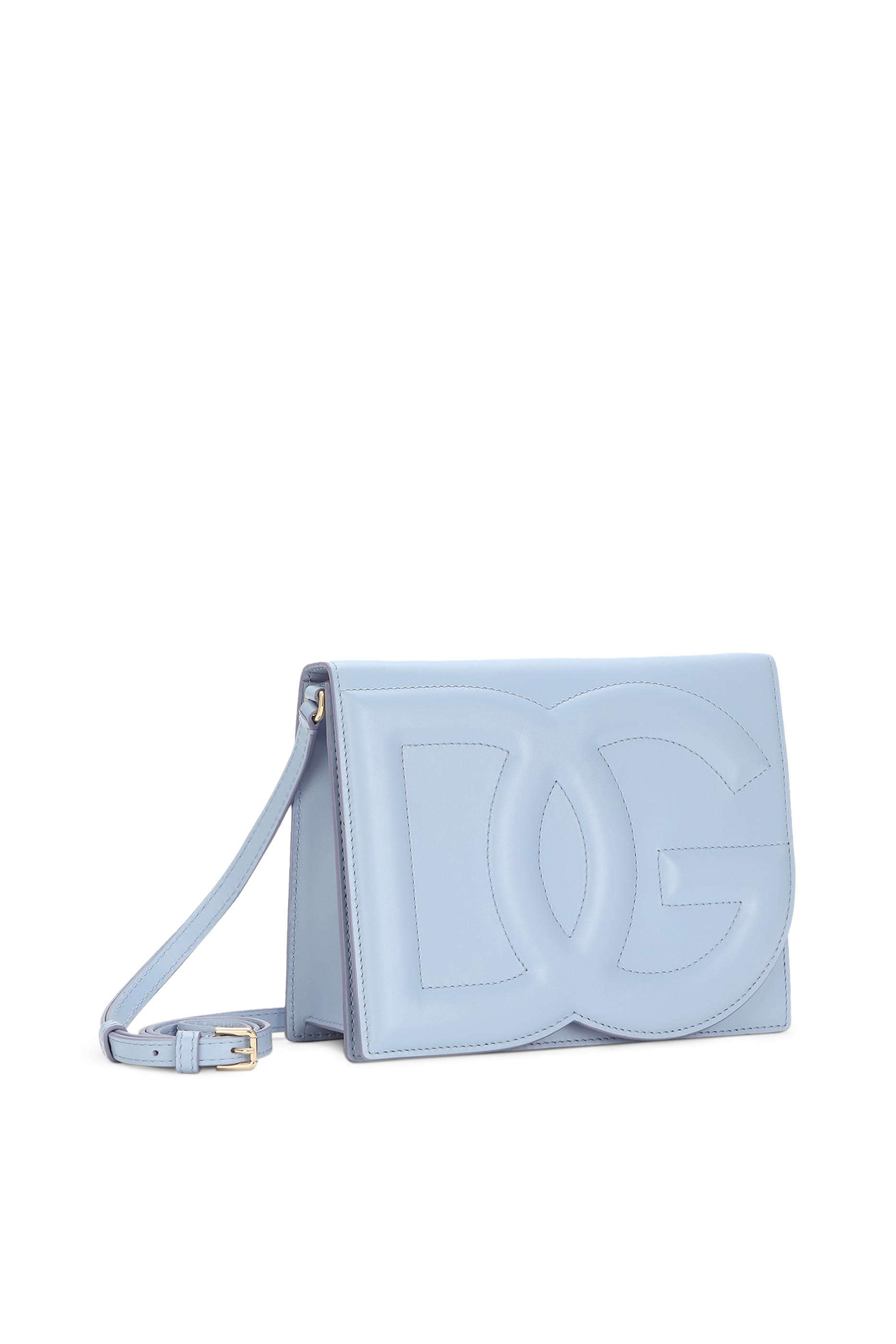 Calfskin DG Logo Crossbody Bag
