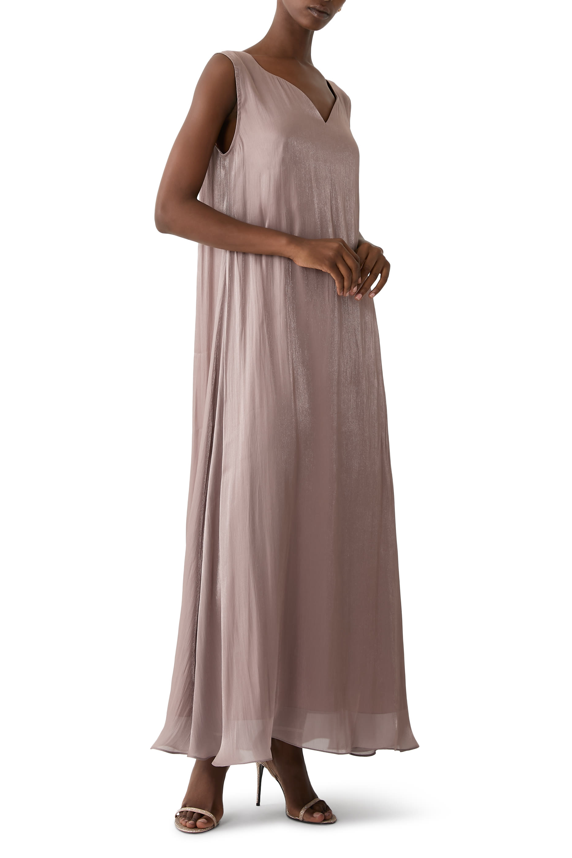 Cape Style Kaftan with Butterfly Inspired Embroidery