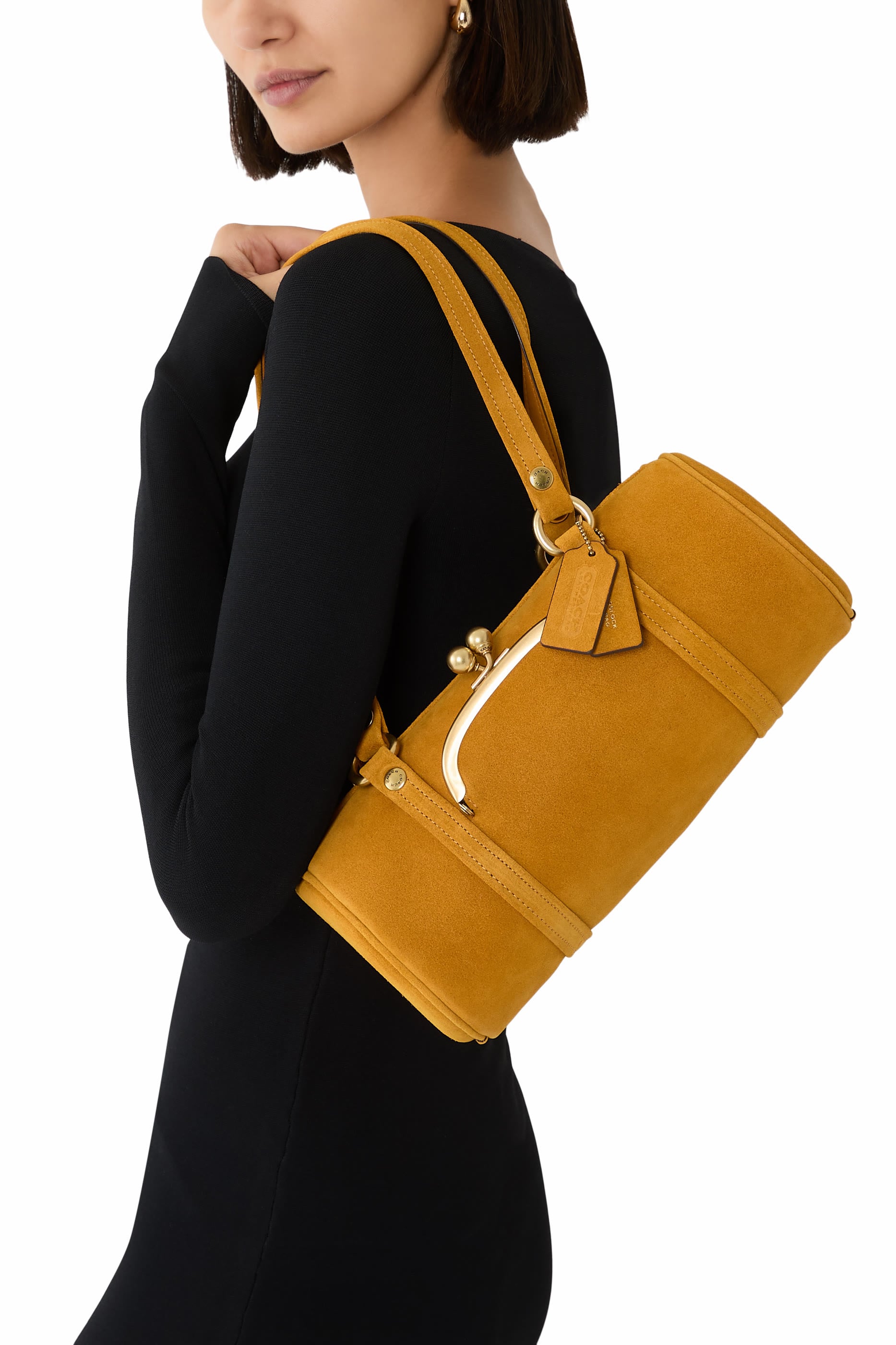 Kisslock 28 Barrel Bag