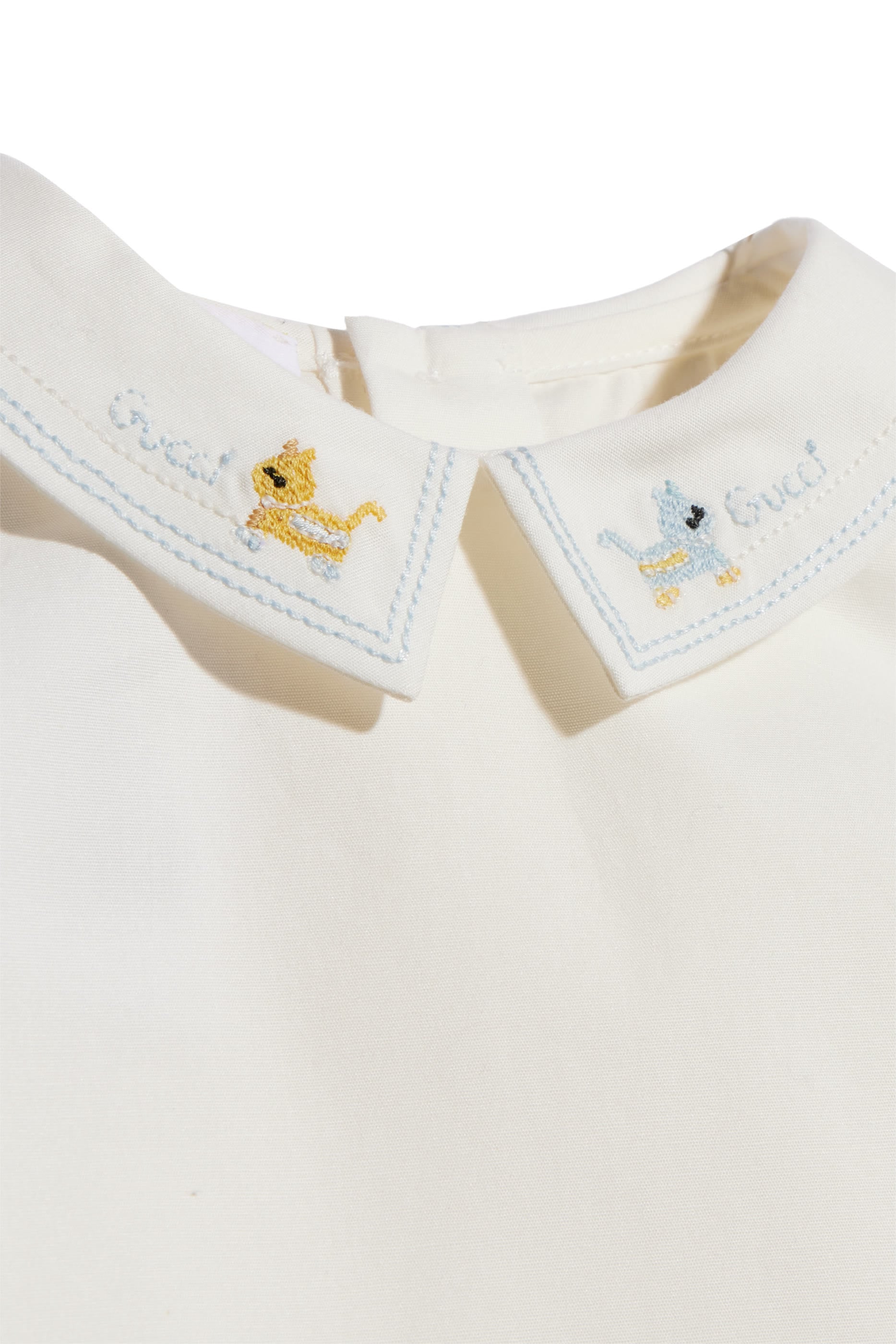 Kids Cotton Shirt with Embroidery
