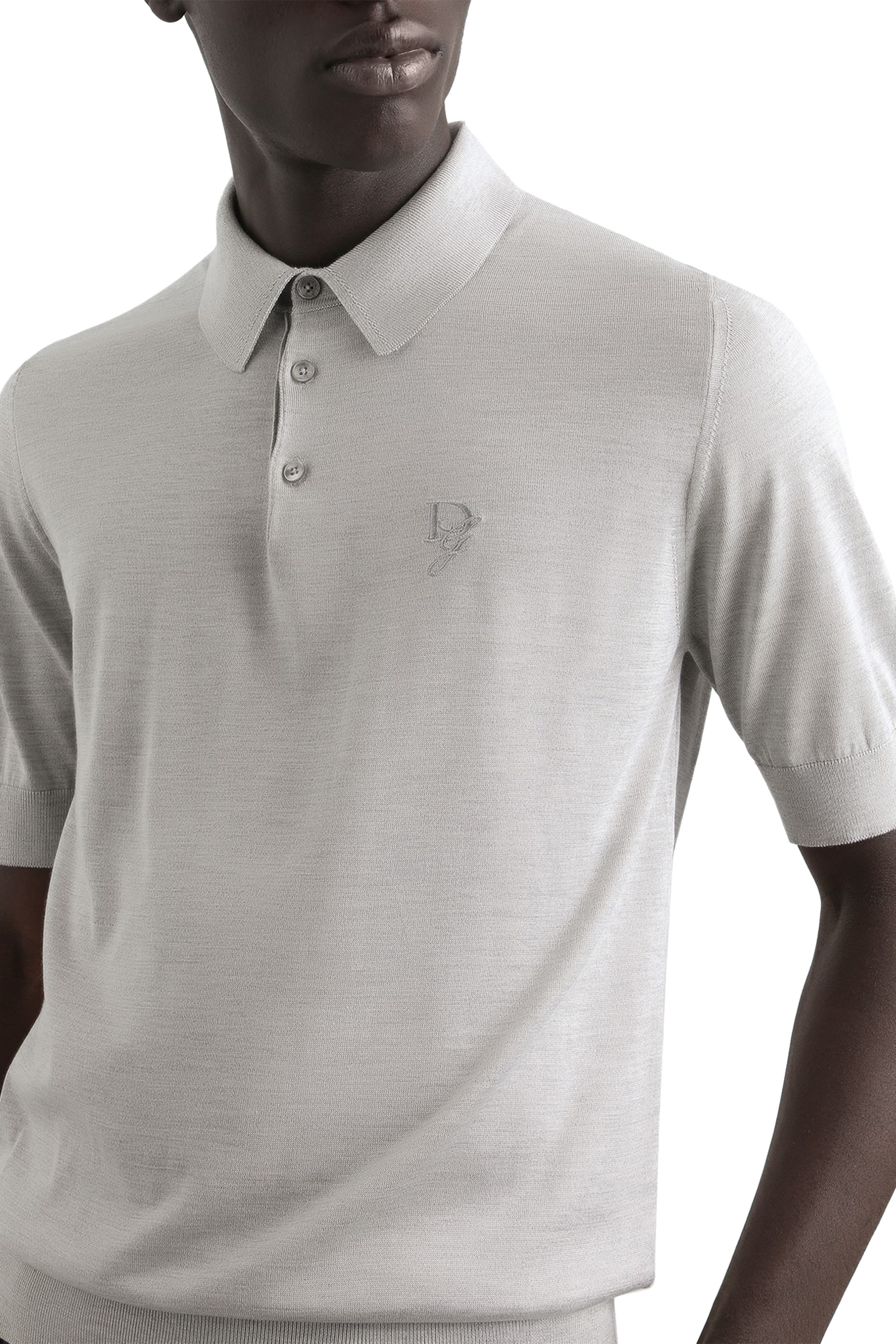 Logo Embroidery Polo Shirt