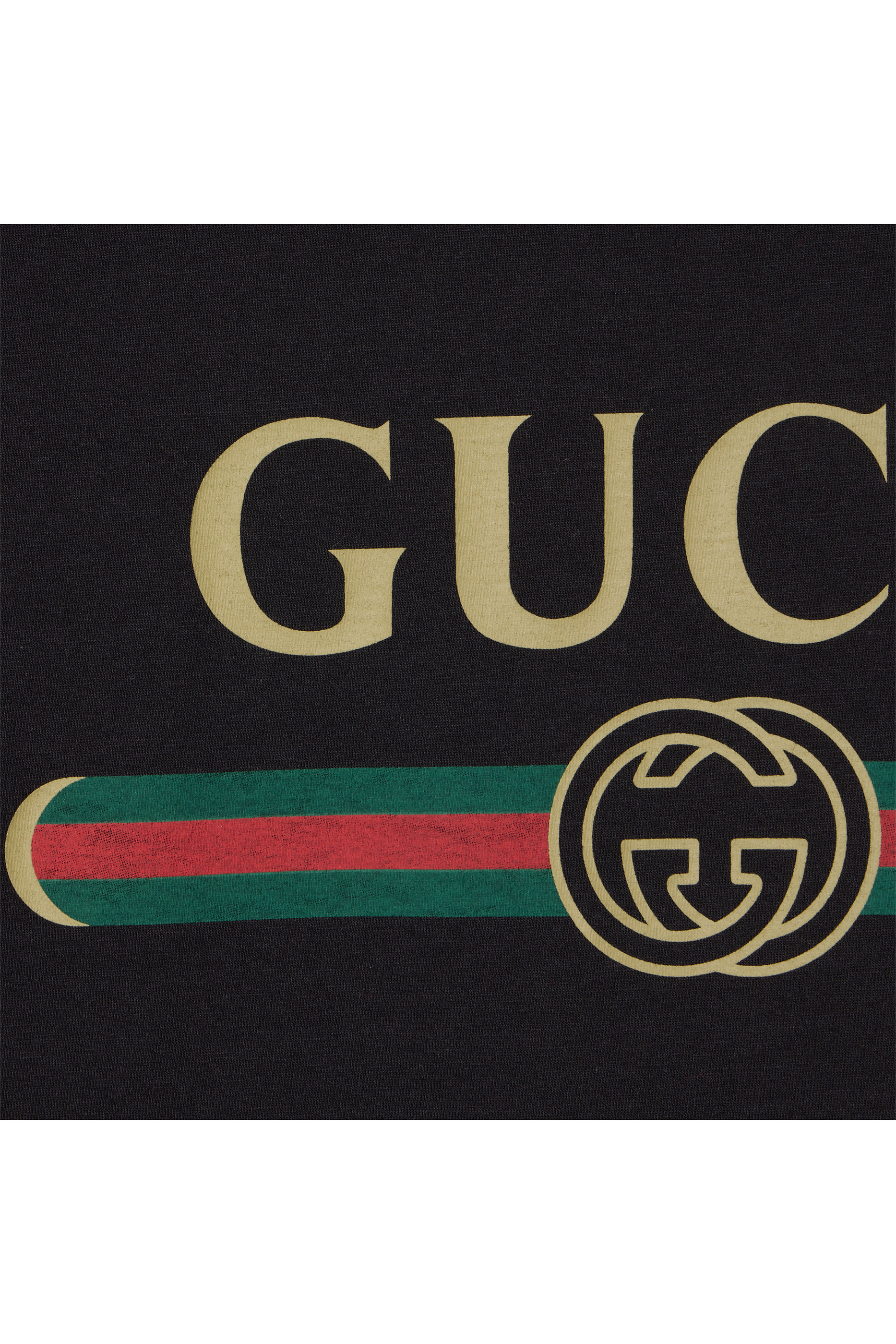  Logo Cotton Jersey & Silk T-Shirt