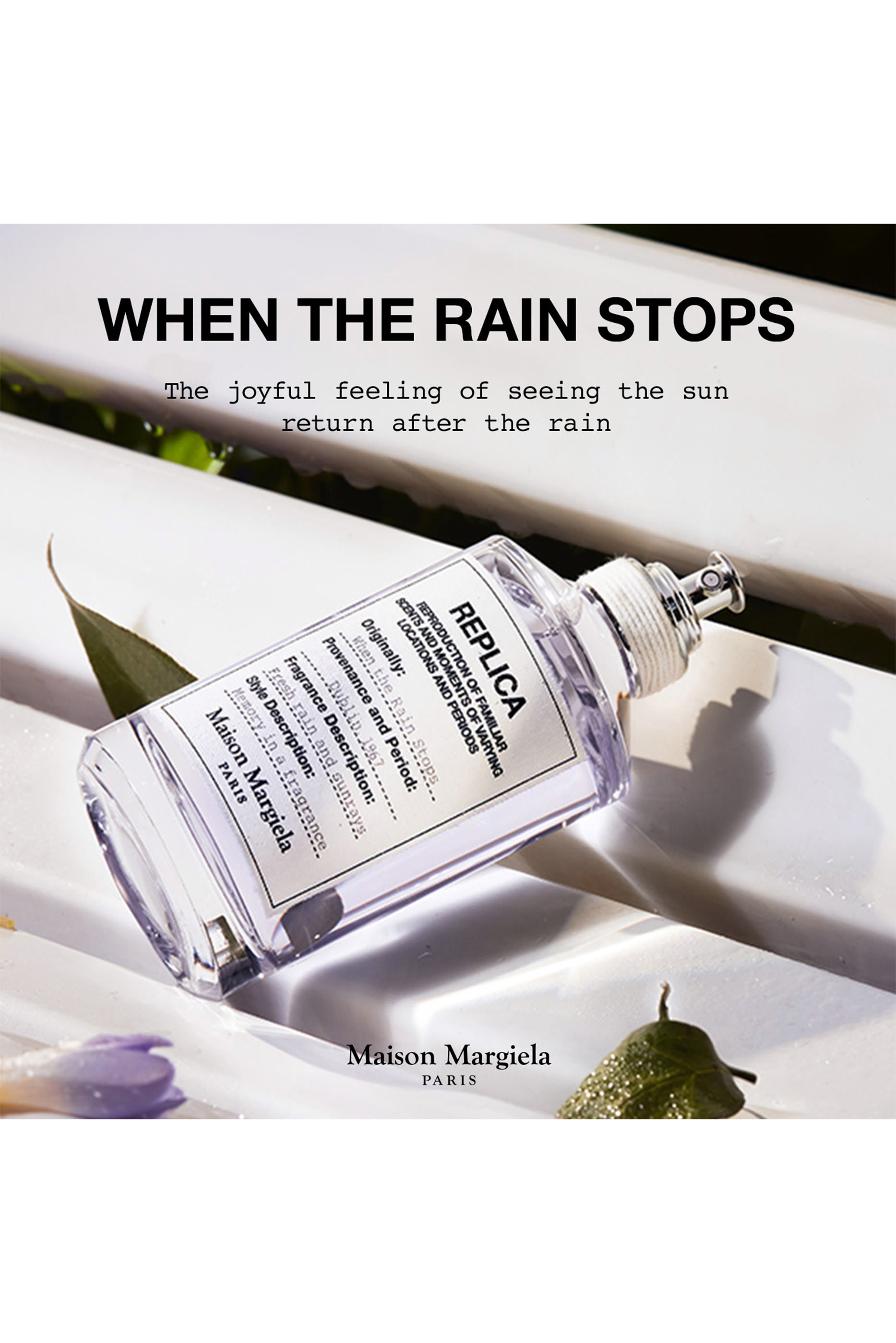 When the Rain Stops Eau de Toilette