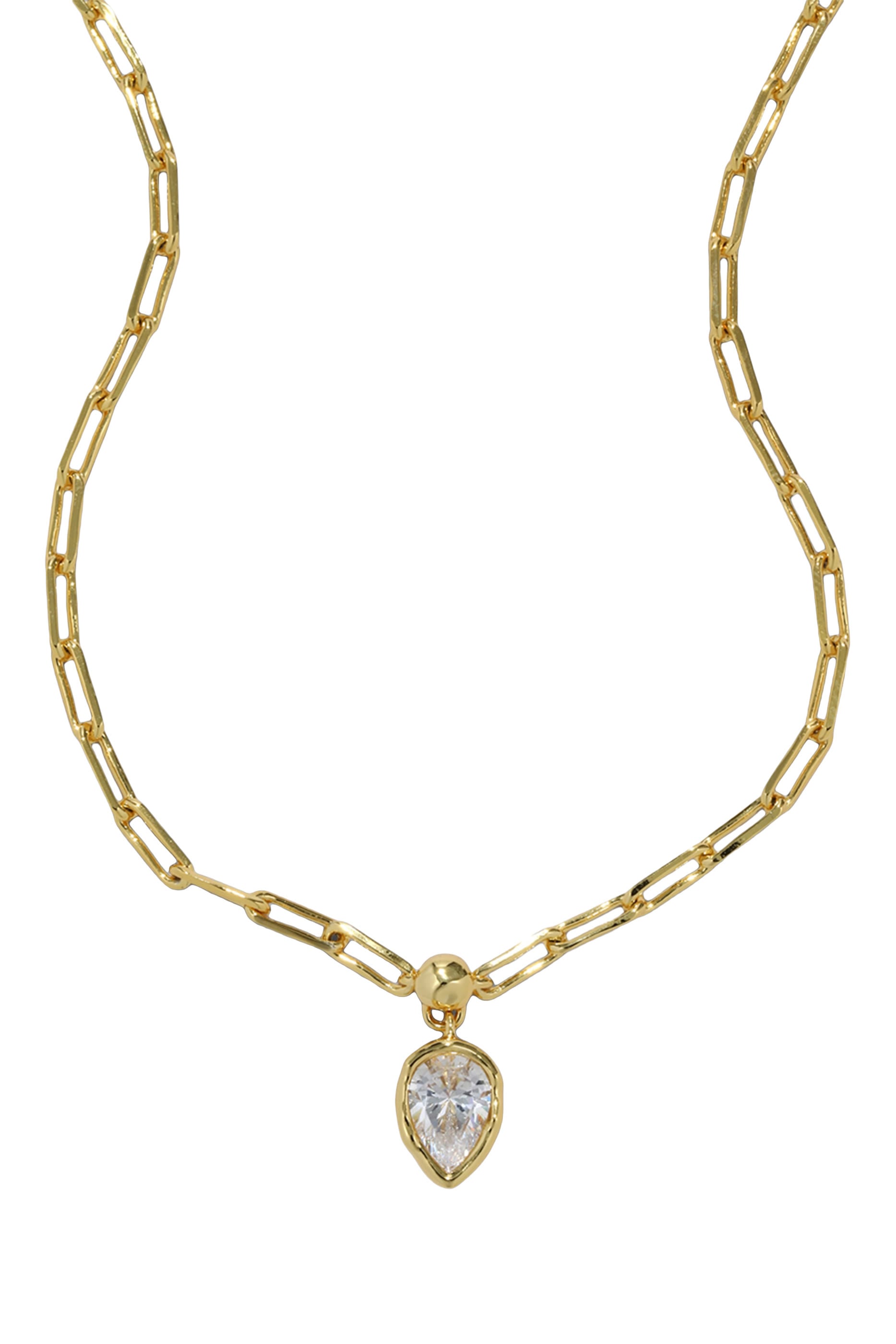 Asterales Solitaire Charm Necklace