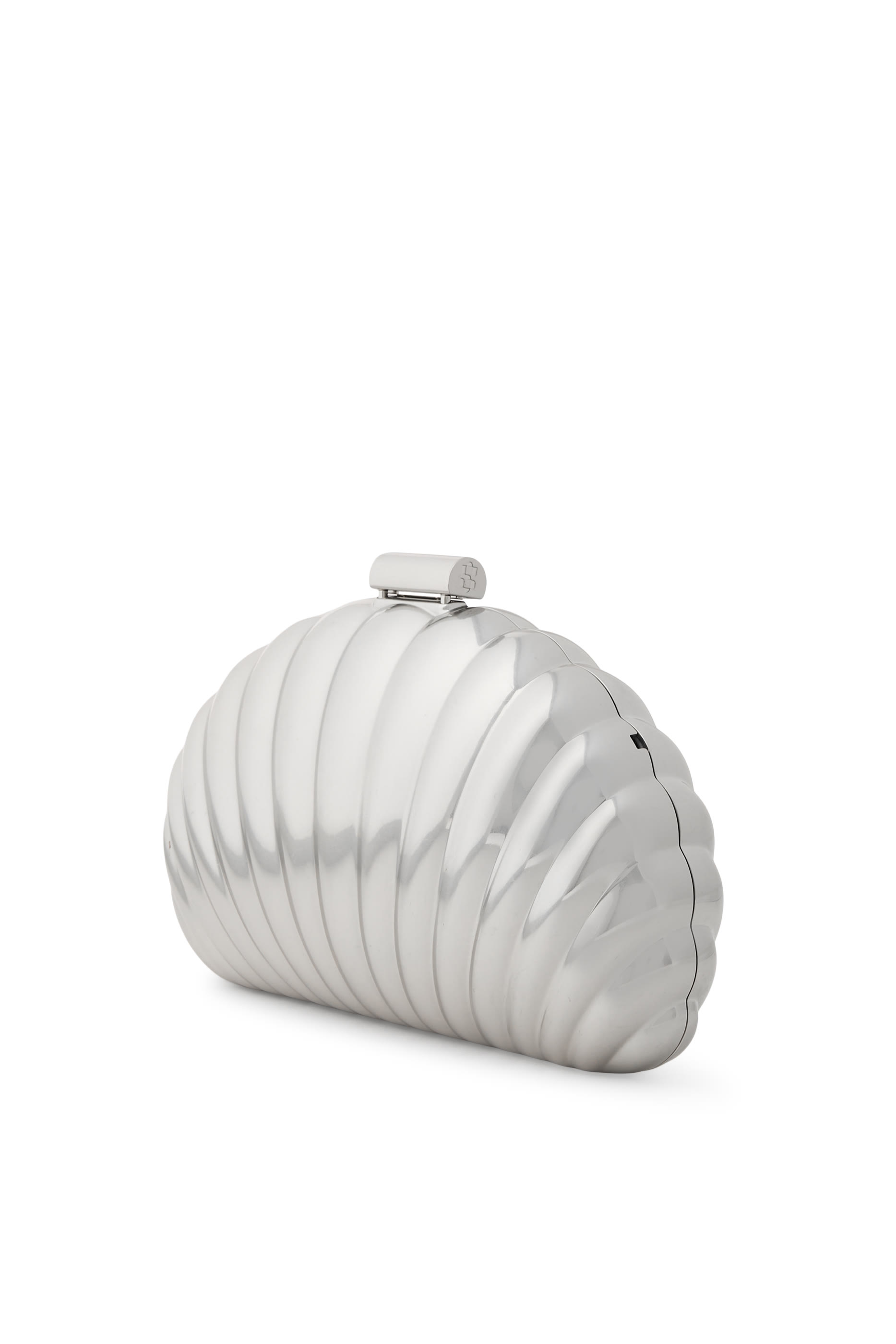  Monet Metal Shell Clutch Bag 