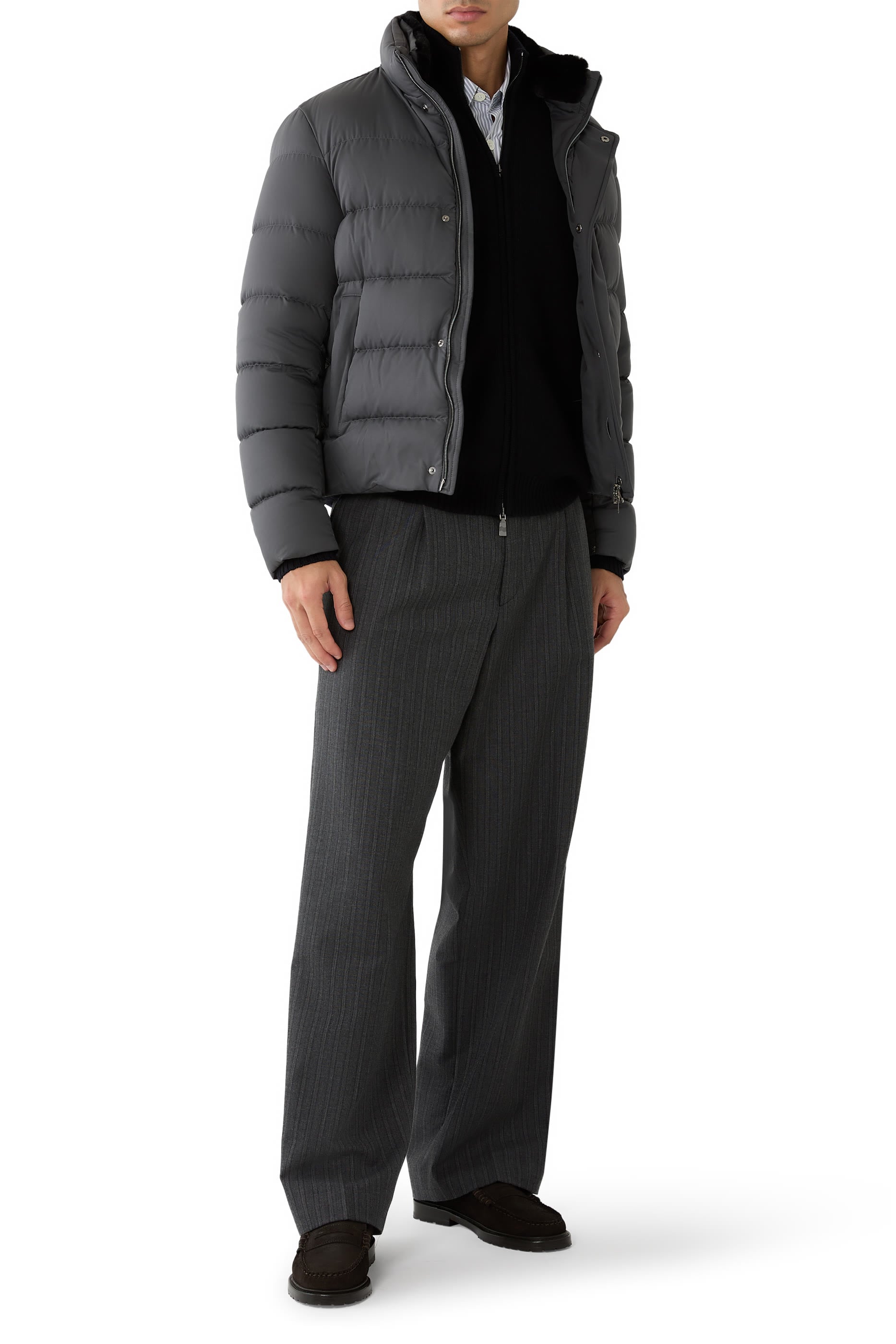  Fur Lined Puffer Jacket