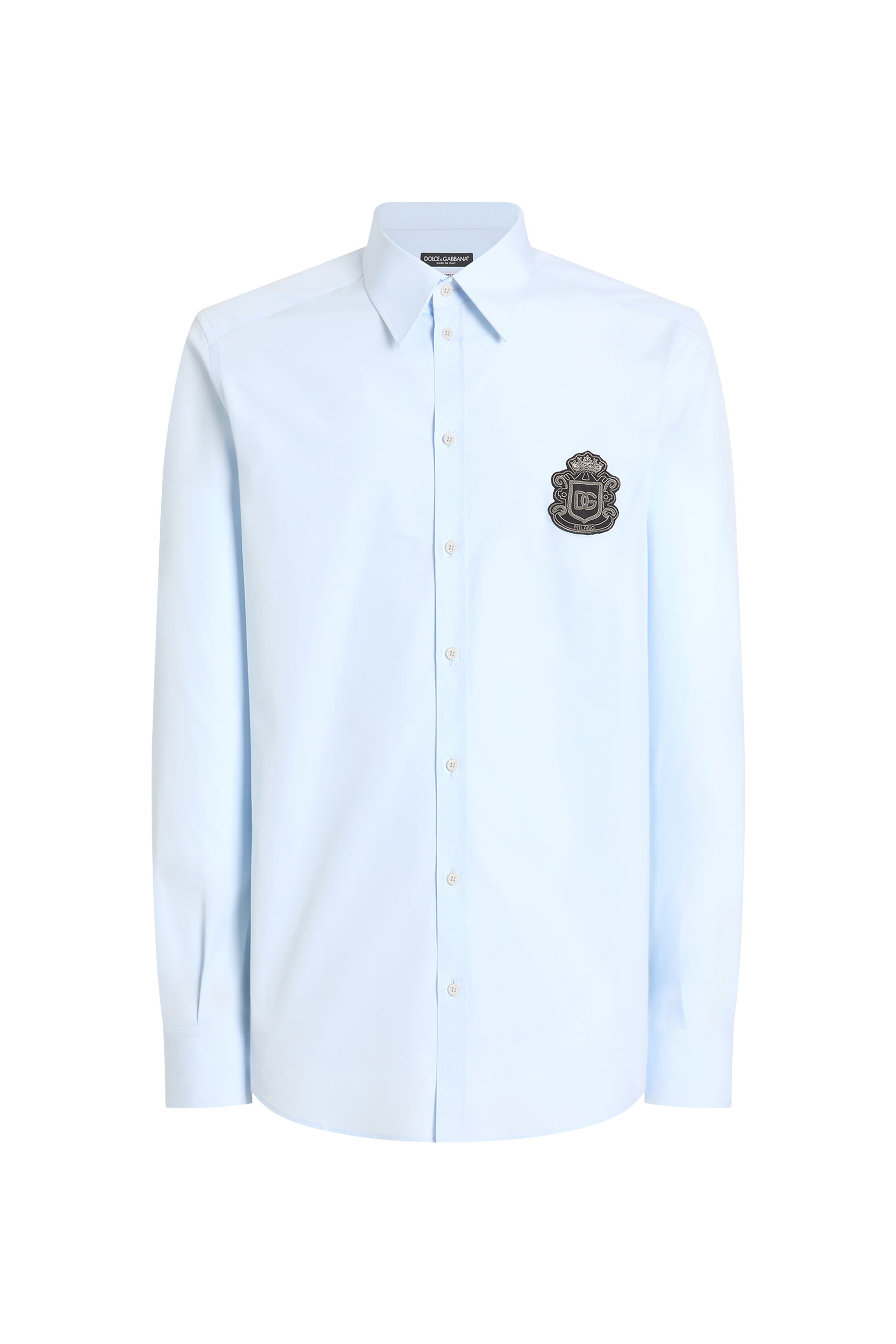 Stretch Cotton Poplin Martini Shirt 