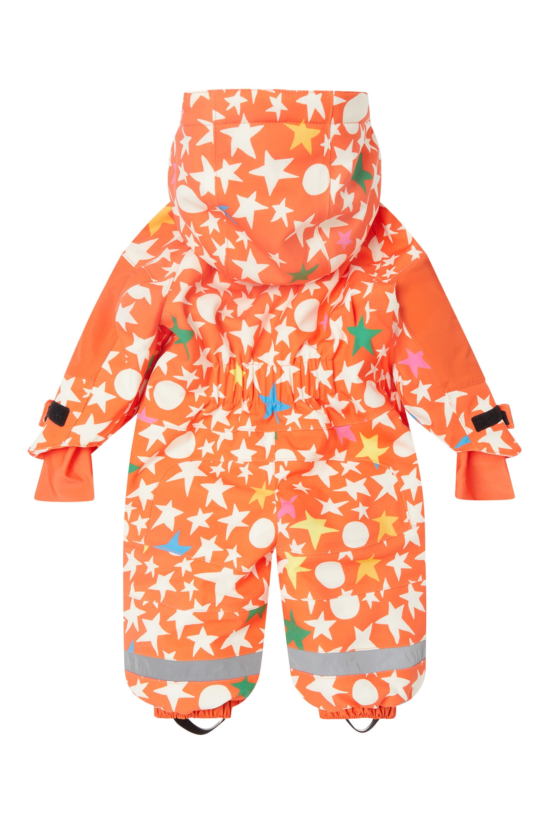 Kids Star Print Hooded Snow Suit 