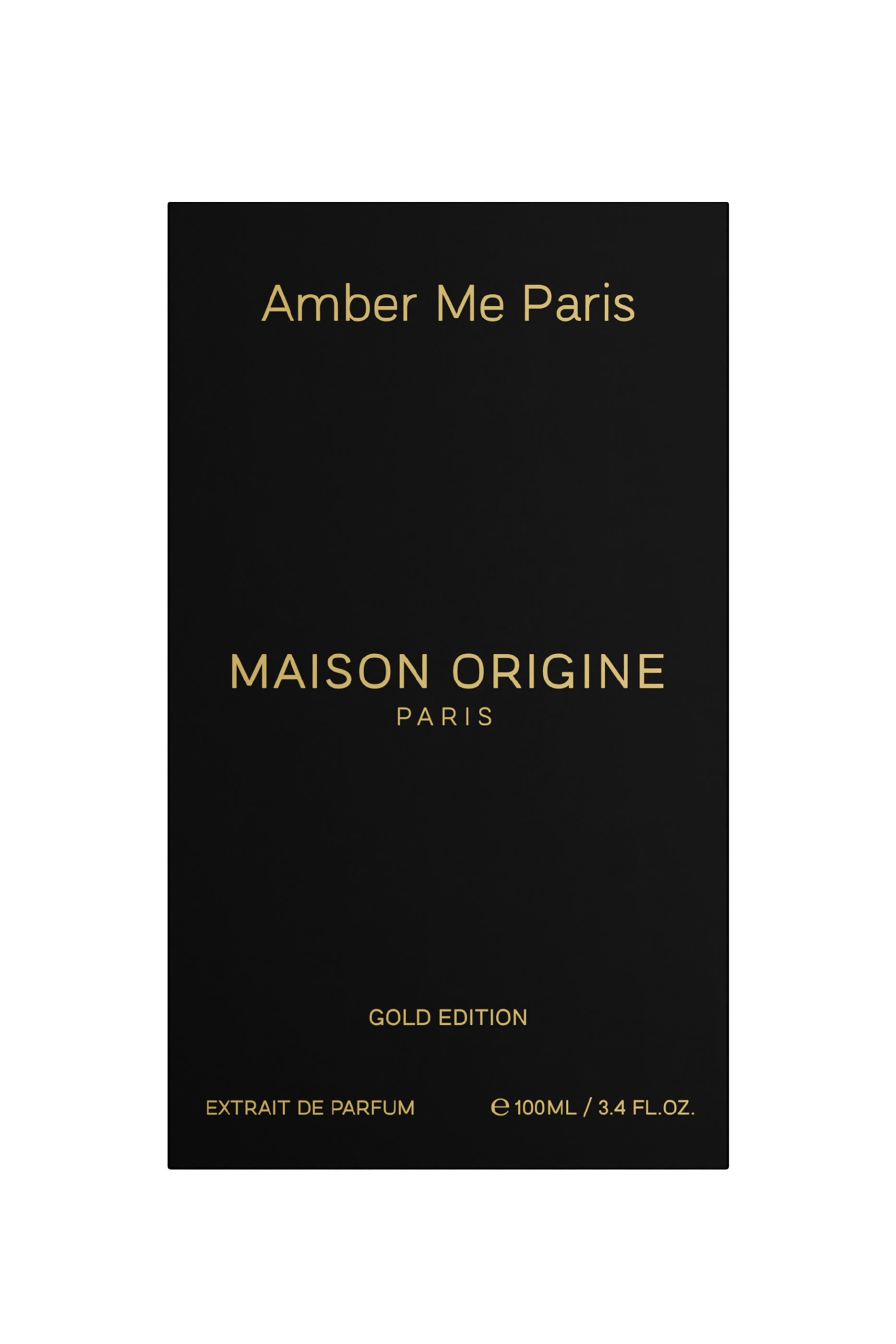 Gold Amber Me Paris Extrait de Parfum 
