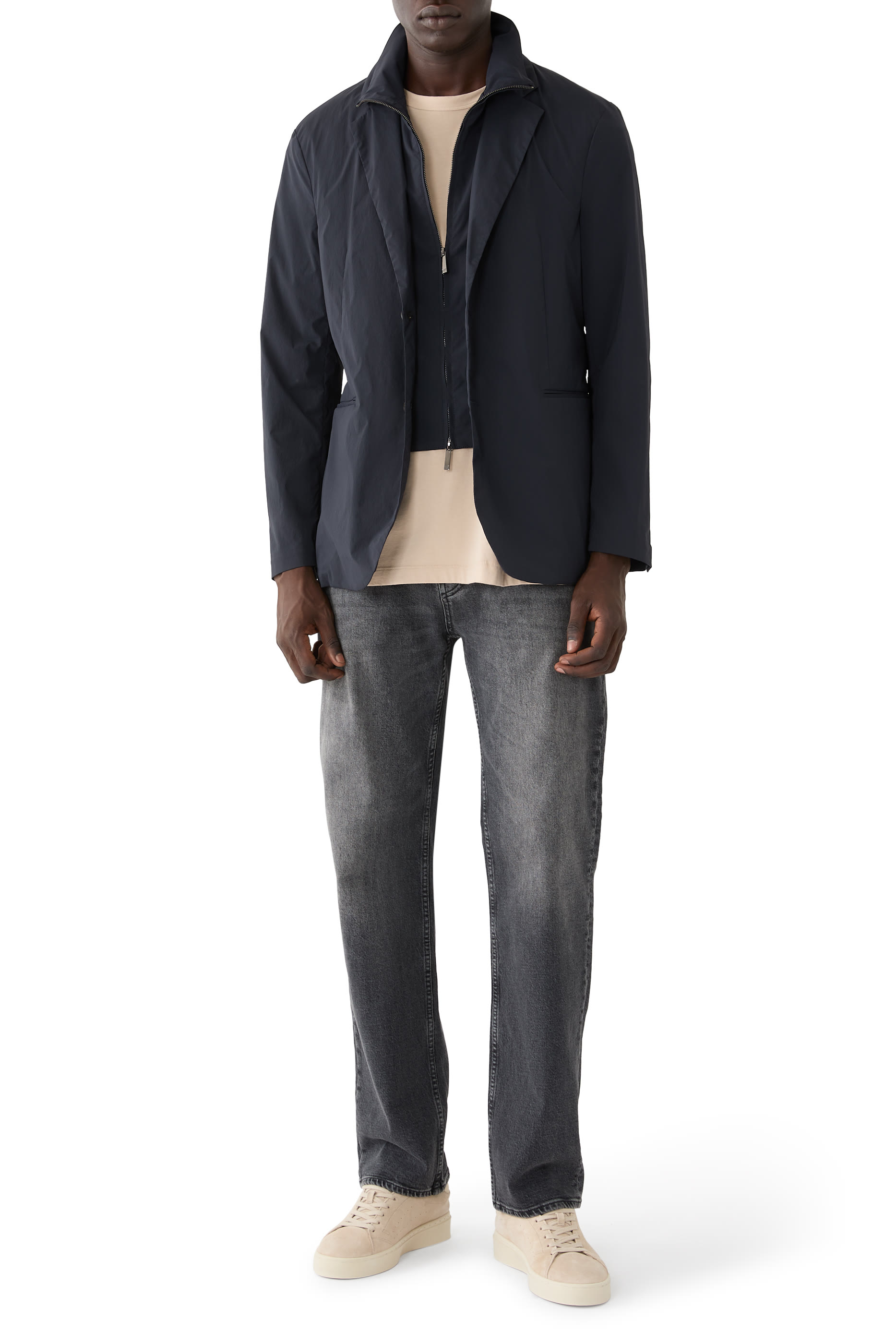 Fading Five-Pocket Jeans
