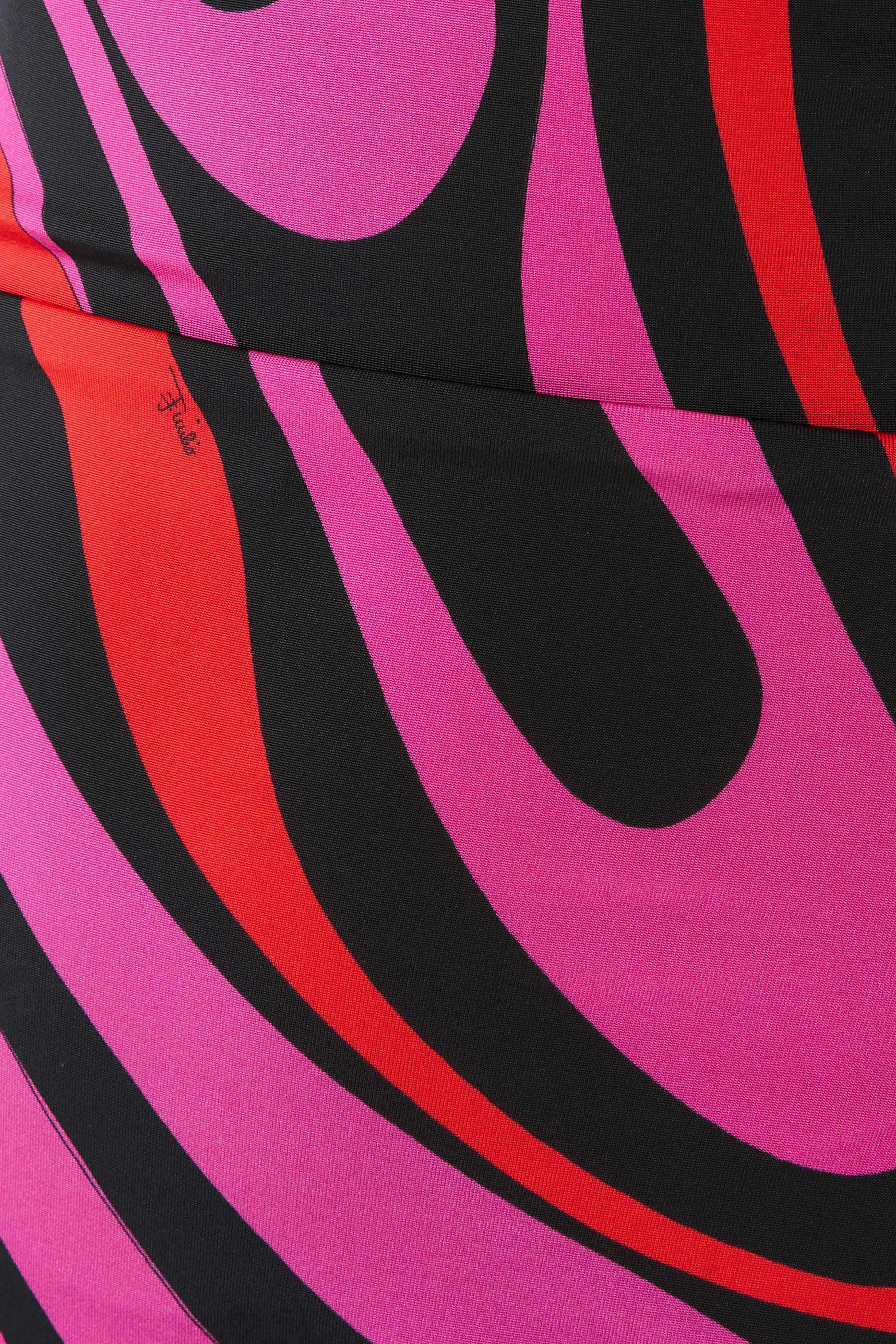  Marmo Print Short Dress