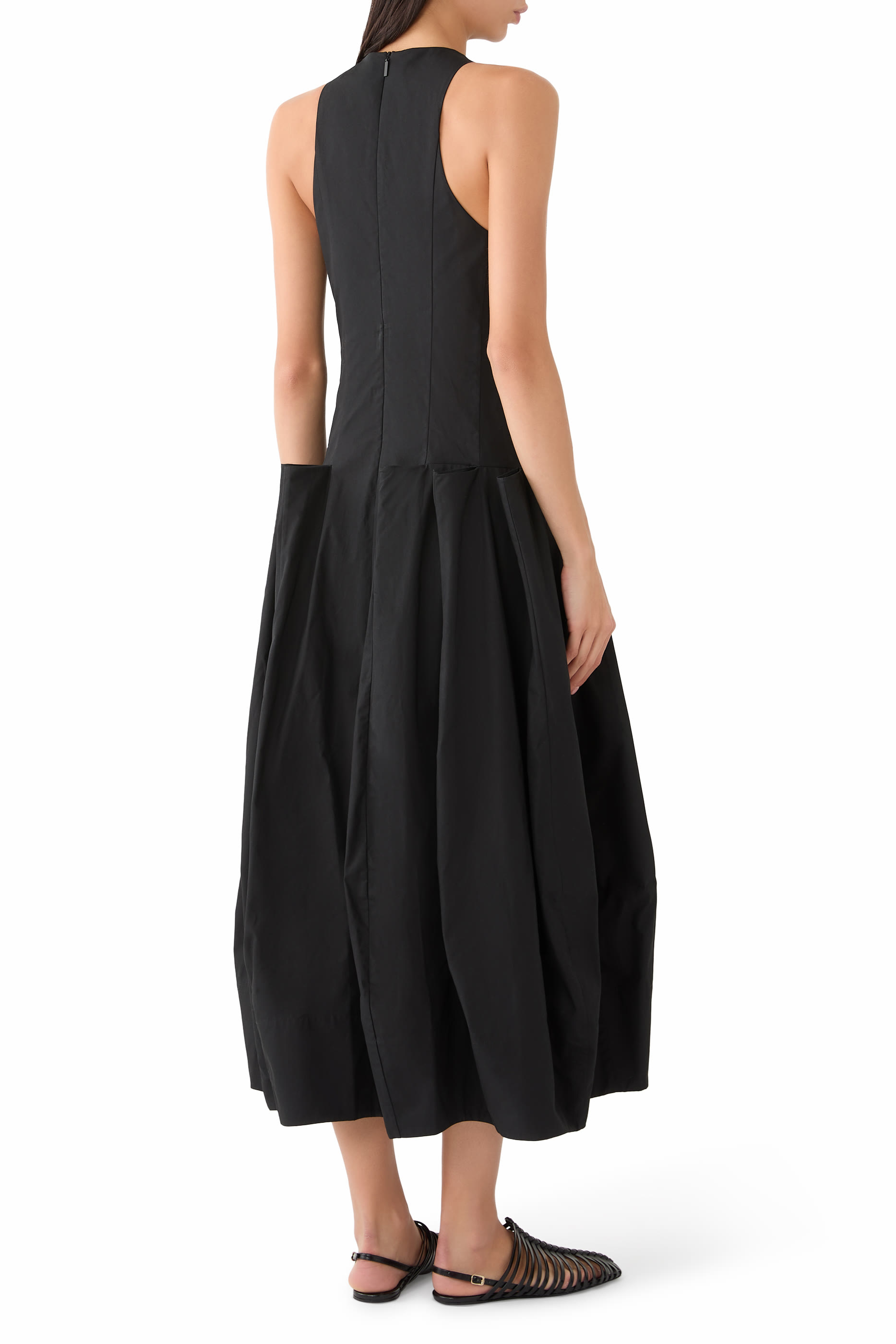Pinch Pleat Dress