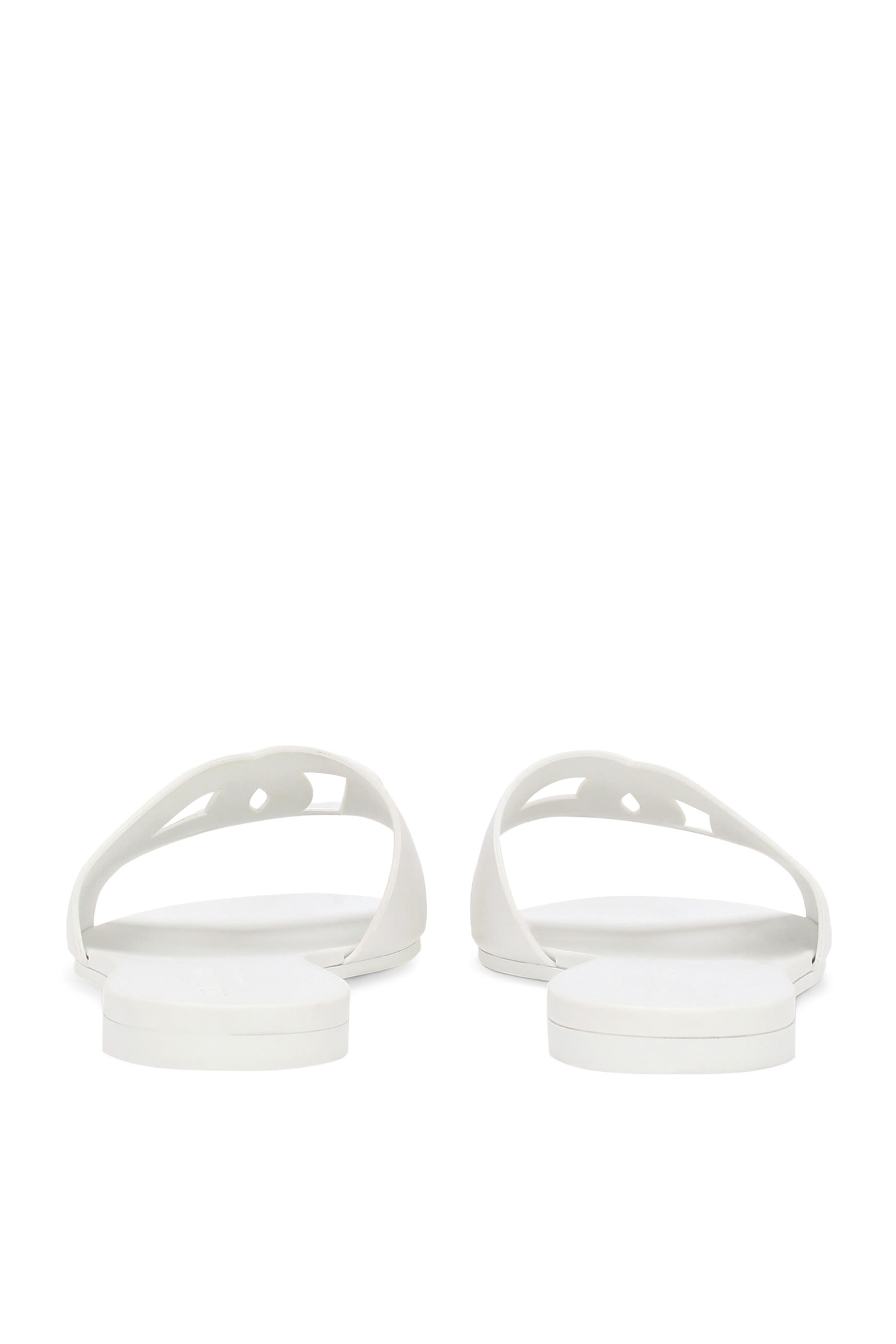 Rubber Beachwear Slides