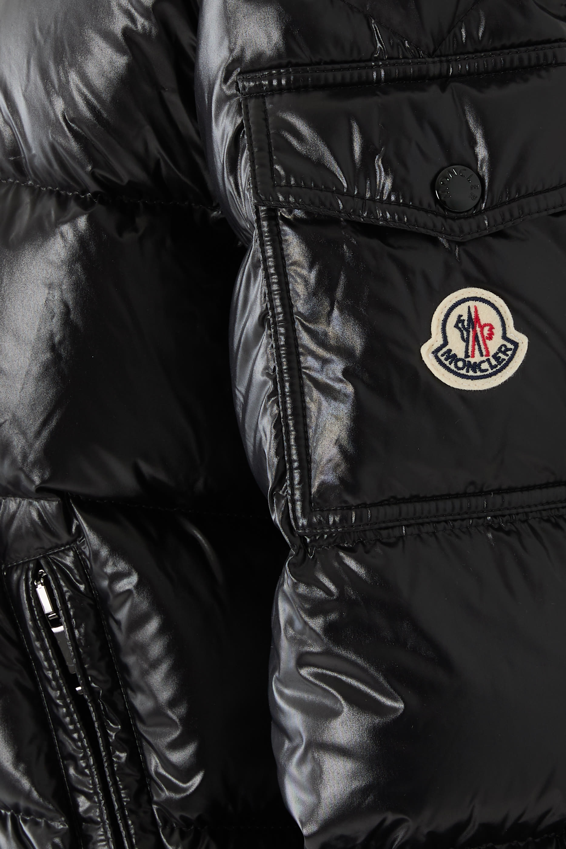 Maire Hooded Short Down Jacket