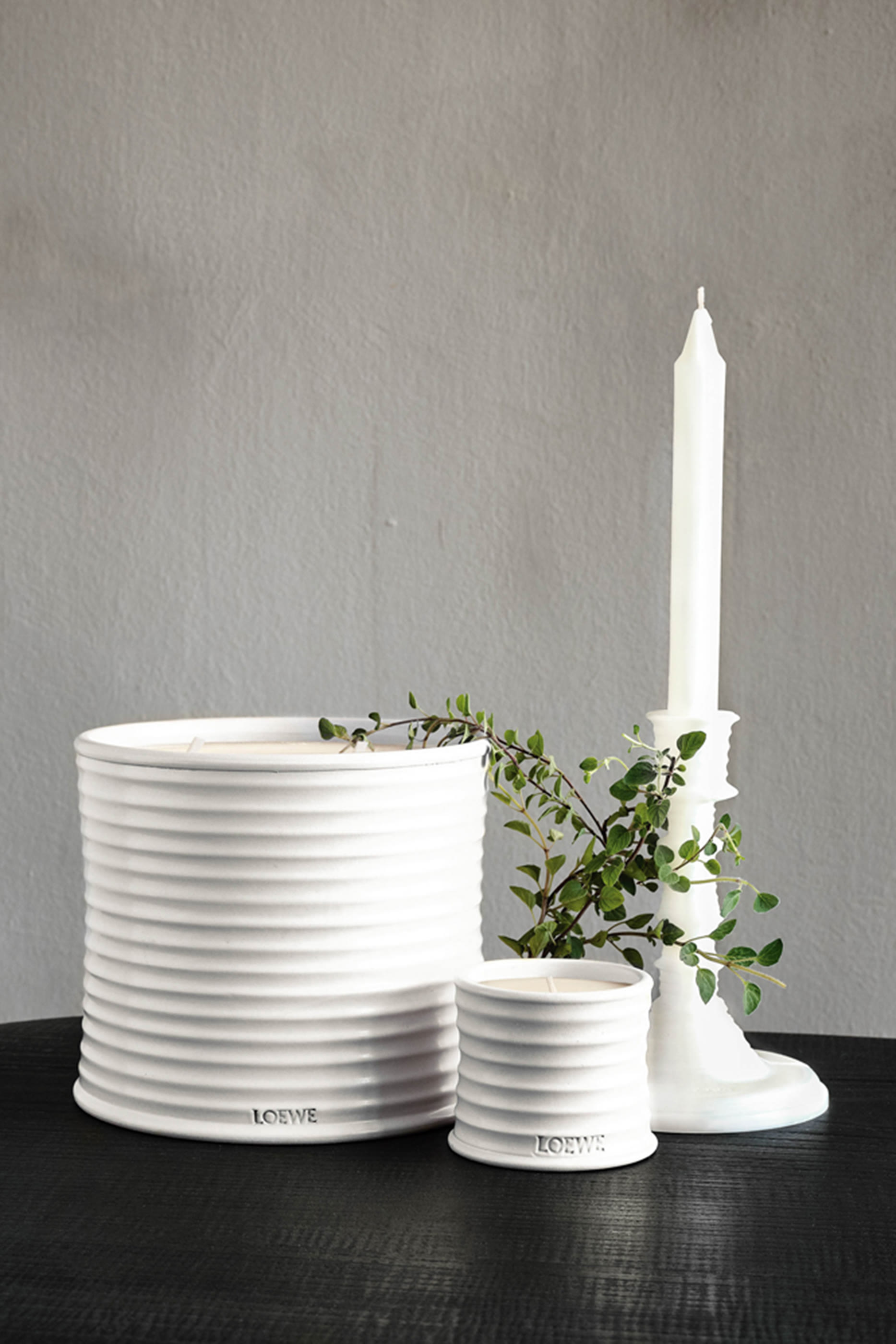 Oregano Wax Candleholder